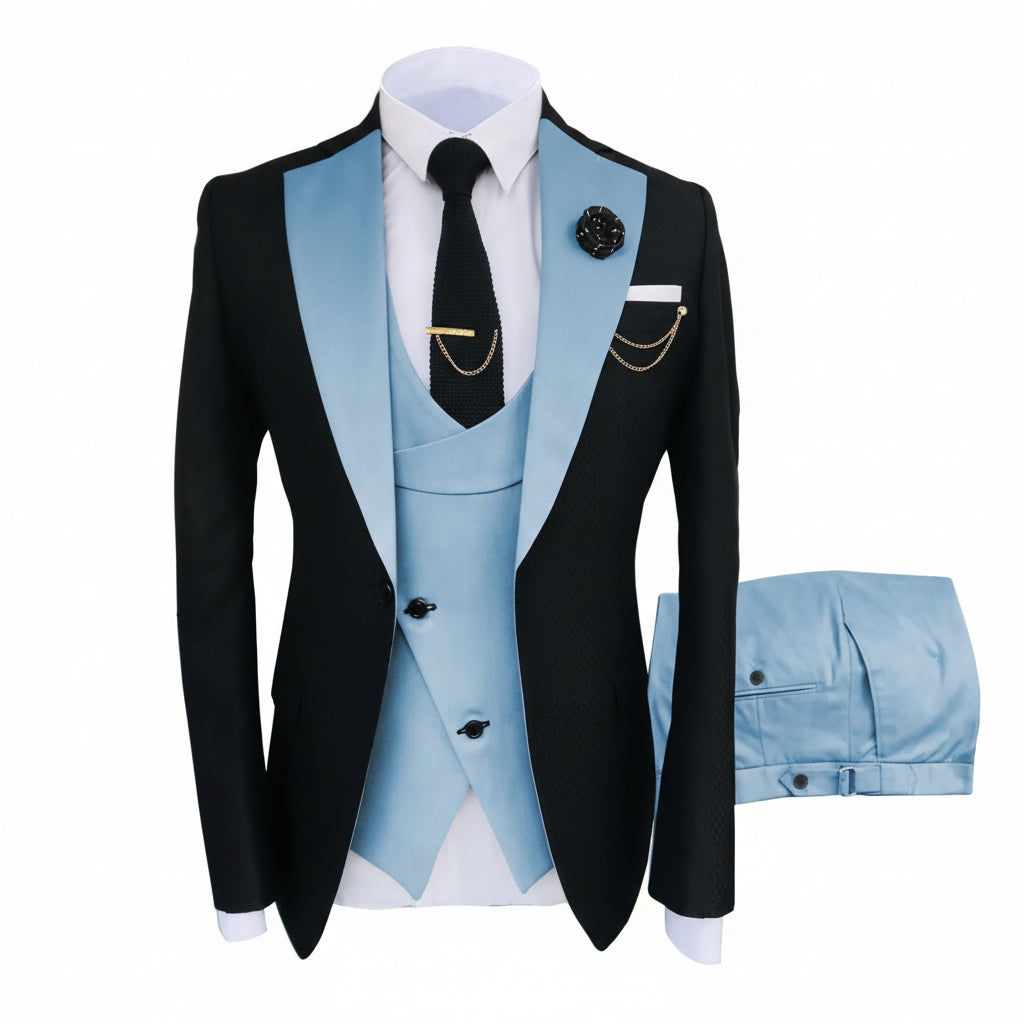 Menseventwear Formal Men’s Suits Slim Fit Pieces Notch Lapel Tuxedos Blazer+Vest+Pant Menseventwear Formal Men’s Suits Slim Fit Pieces Notch Lapel Tuxedos Blazer+Vest+Pant