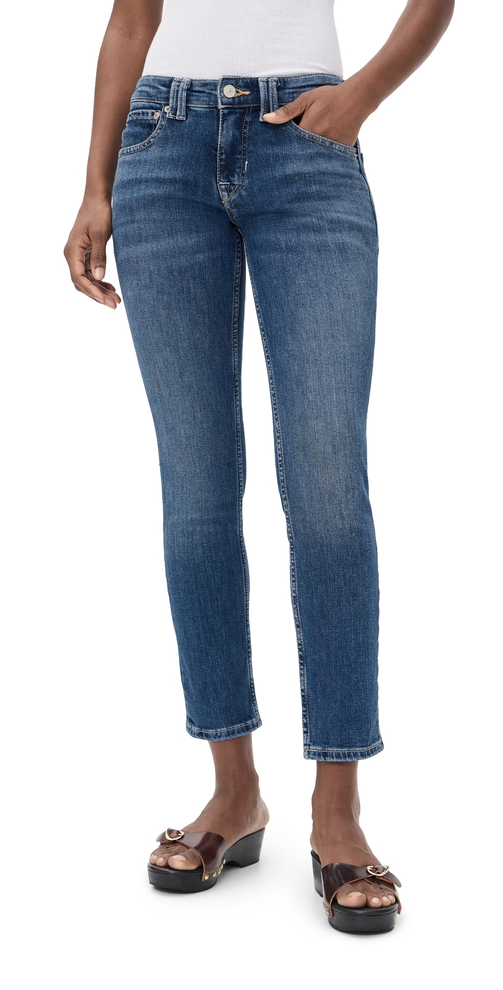 Free People Oracle Slim Straight Jeans Sky’s the Limit Free People Oracle Slim Straight Jeans Sky’s the Limit