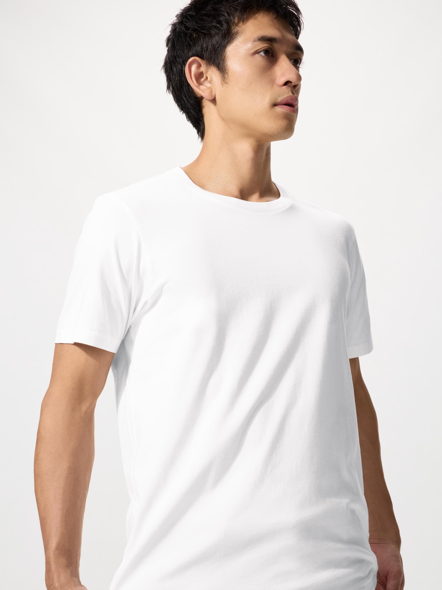 UNIQLO Men’s SUPIMA Cotton Shirt, White UNIQLO Men’s SUPIMA Cotton Shirt, White