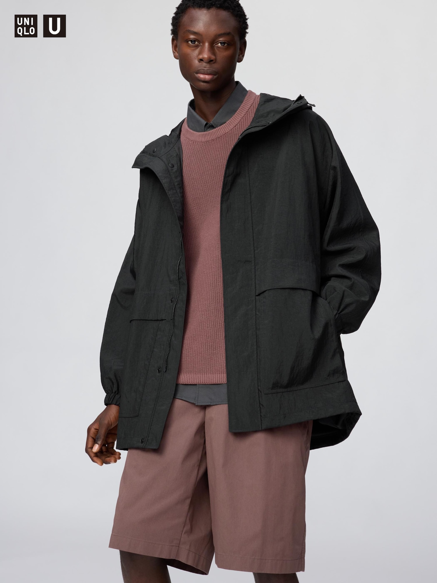 UNIQLO Men’s Utility Parka, Black, Medium UNIQLO Men’s Utility Parka, Black, Medium