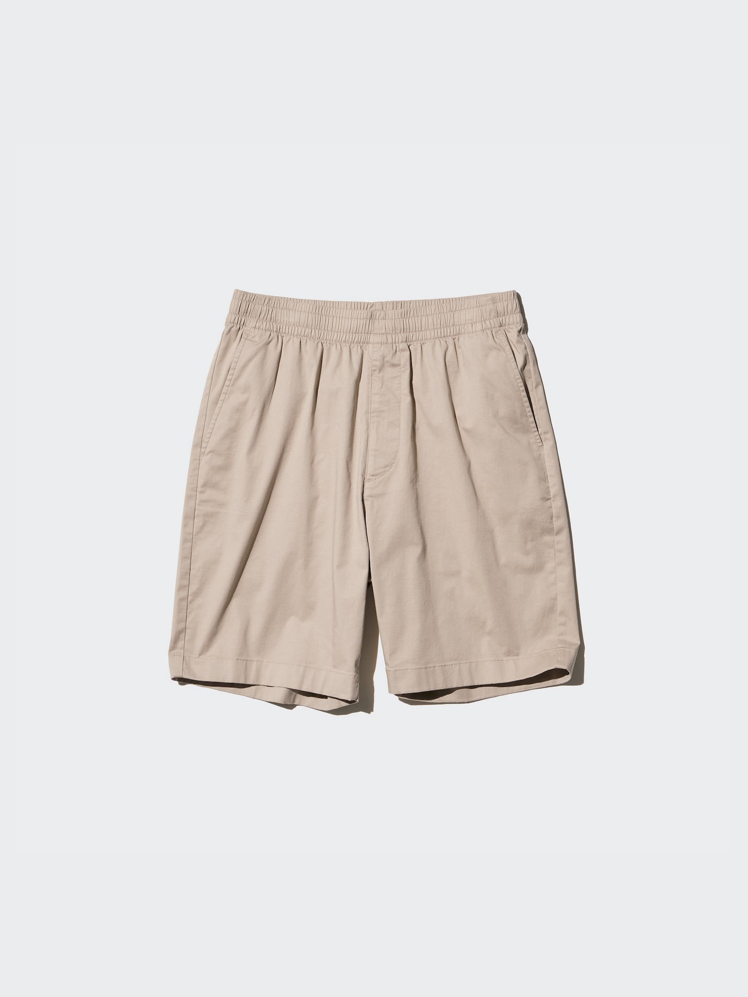UNIQLO Men’s Stretch Easy Shorts, Beige UNIQLO Men’s Stretch Easy Shorts, Beige