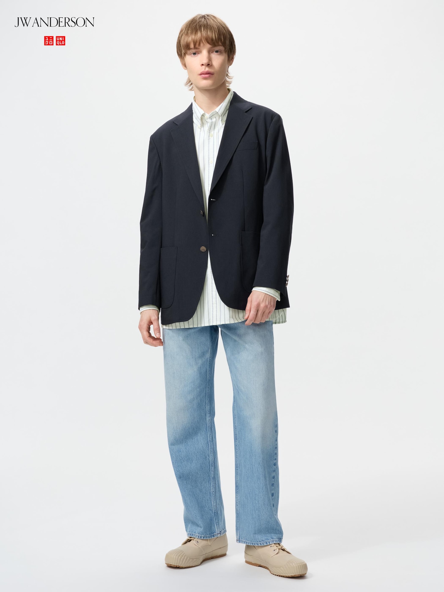 UNIQLO Men’s Straight Jeans, Blue, , % Cotton UNIQLO Men’s Straight Jeans, Blue, , % Cotton