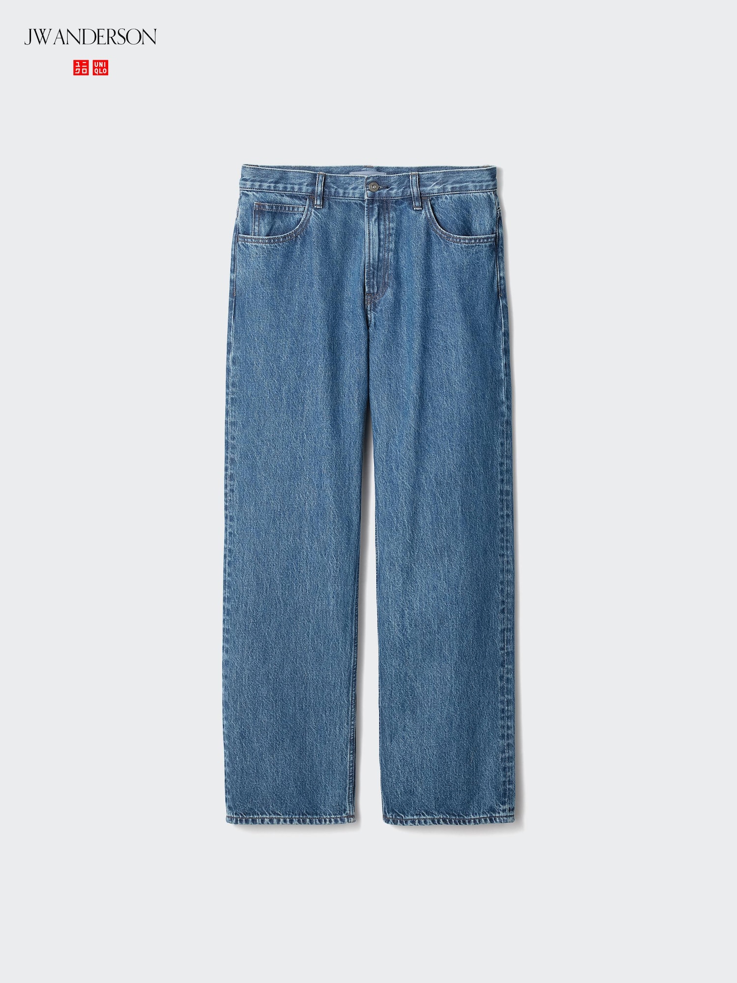 UNIQLO Men’s Straight Jeans, Blue, , % Cotton UNIQLO Men’s Straight Jeans, Blue, , % Cotton