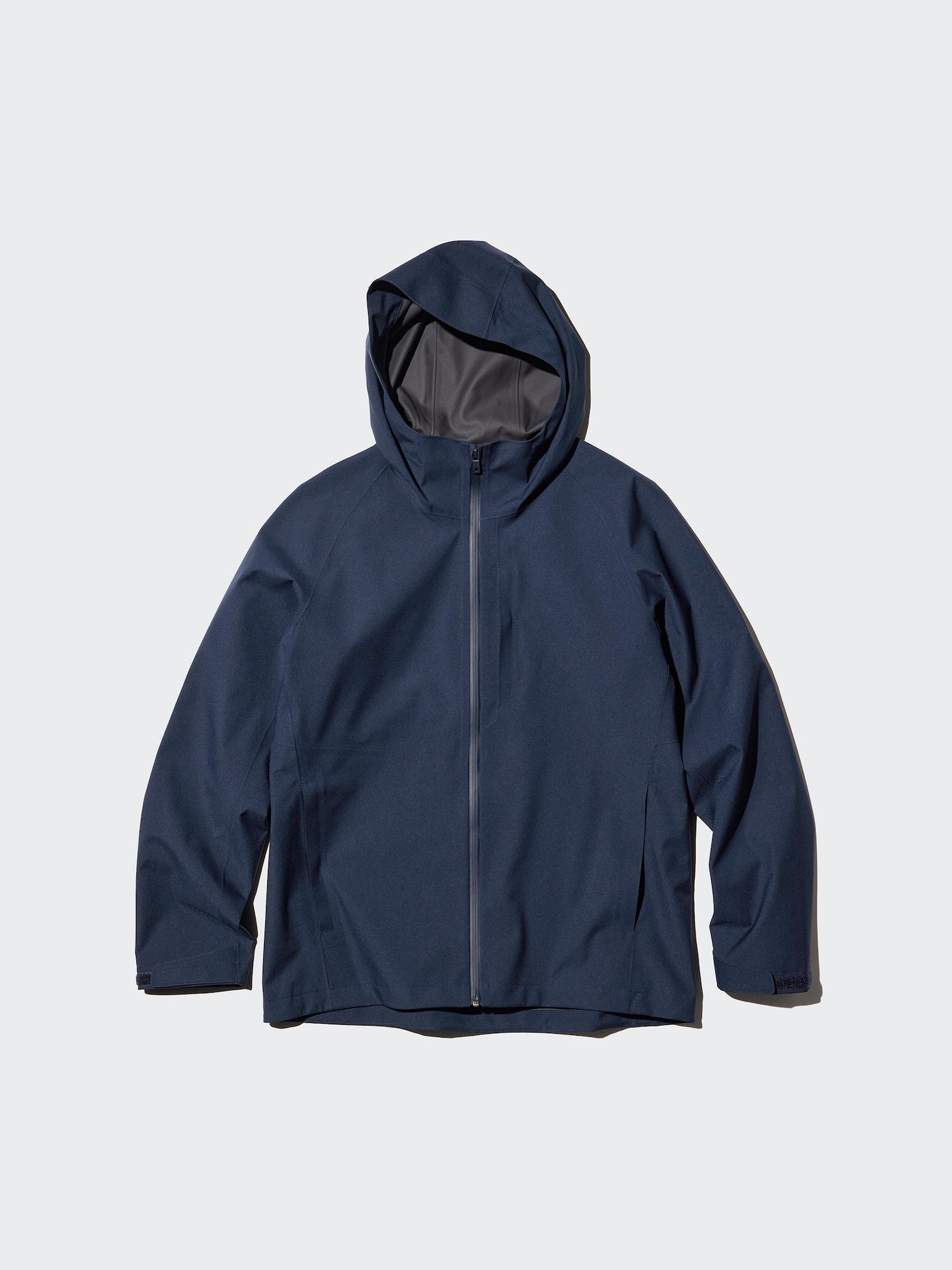 UNIQLO Men’s BLOCKTECH Parka with Water-Repellent, Navy, Small UNIQLO Men’s BLOCKTECH Parka with Water-Repellent, Navy, Small