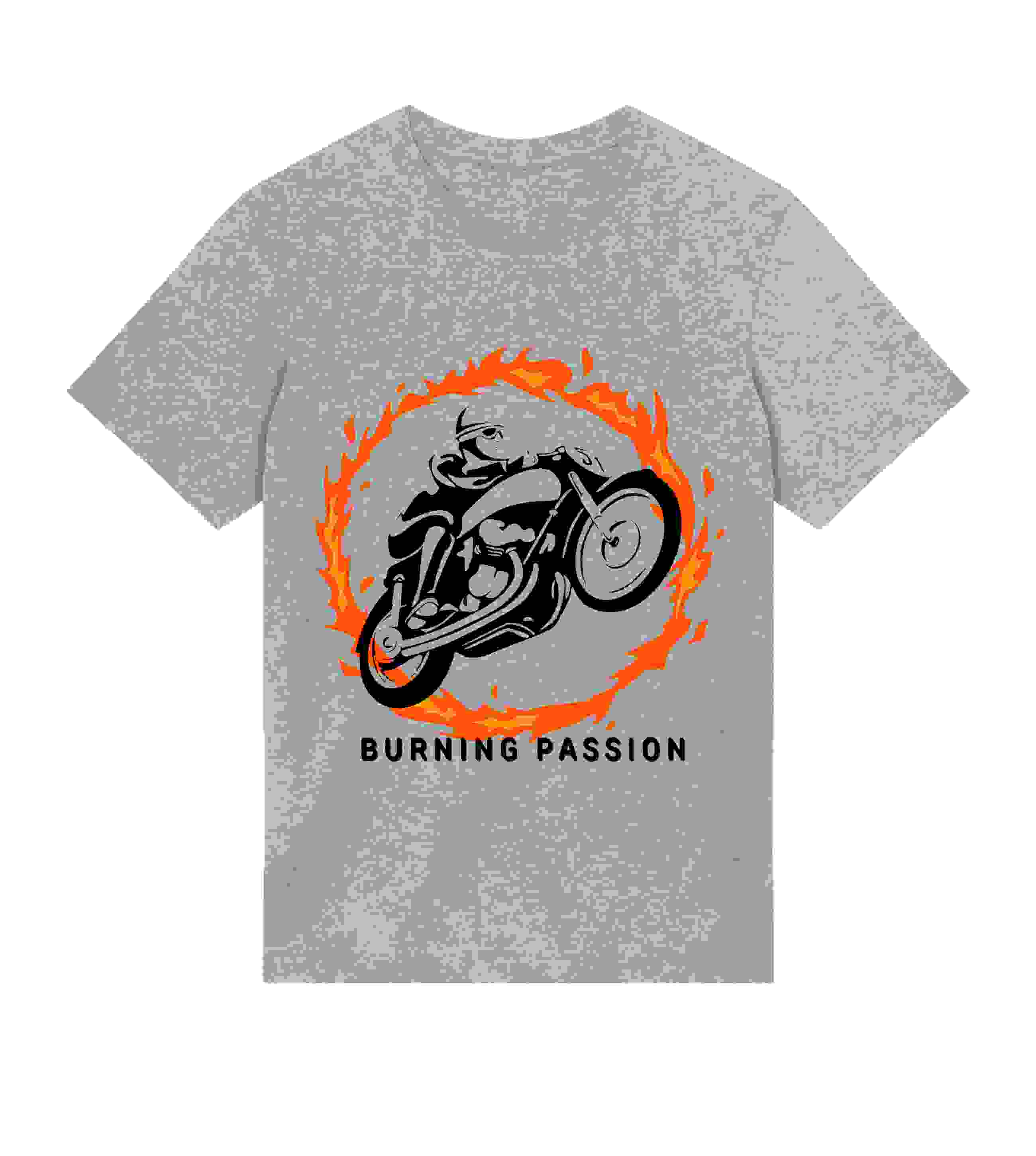 Burning Bright Express Yourself – Men’s Regular Shirt – Grey melange men Burning Bright Express Yourself – Men’s Regular Shirt – Grey melange men