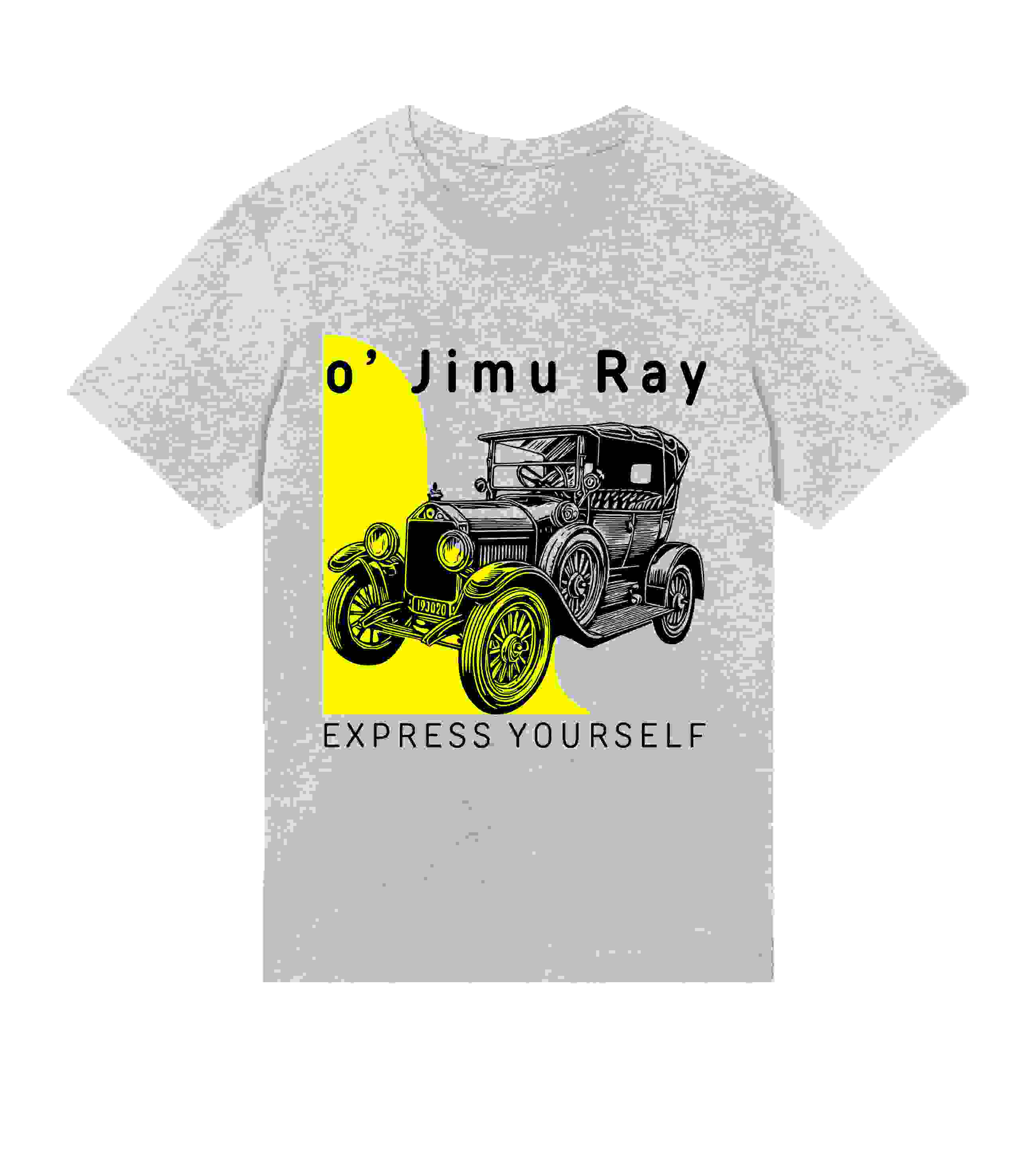 Classic Wheels Express Yourself – Men’s Regular Shirt – Grey melange men Classic Wheels Express Yourself – Men’s Regular Shirt – Grey melange men