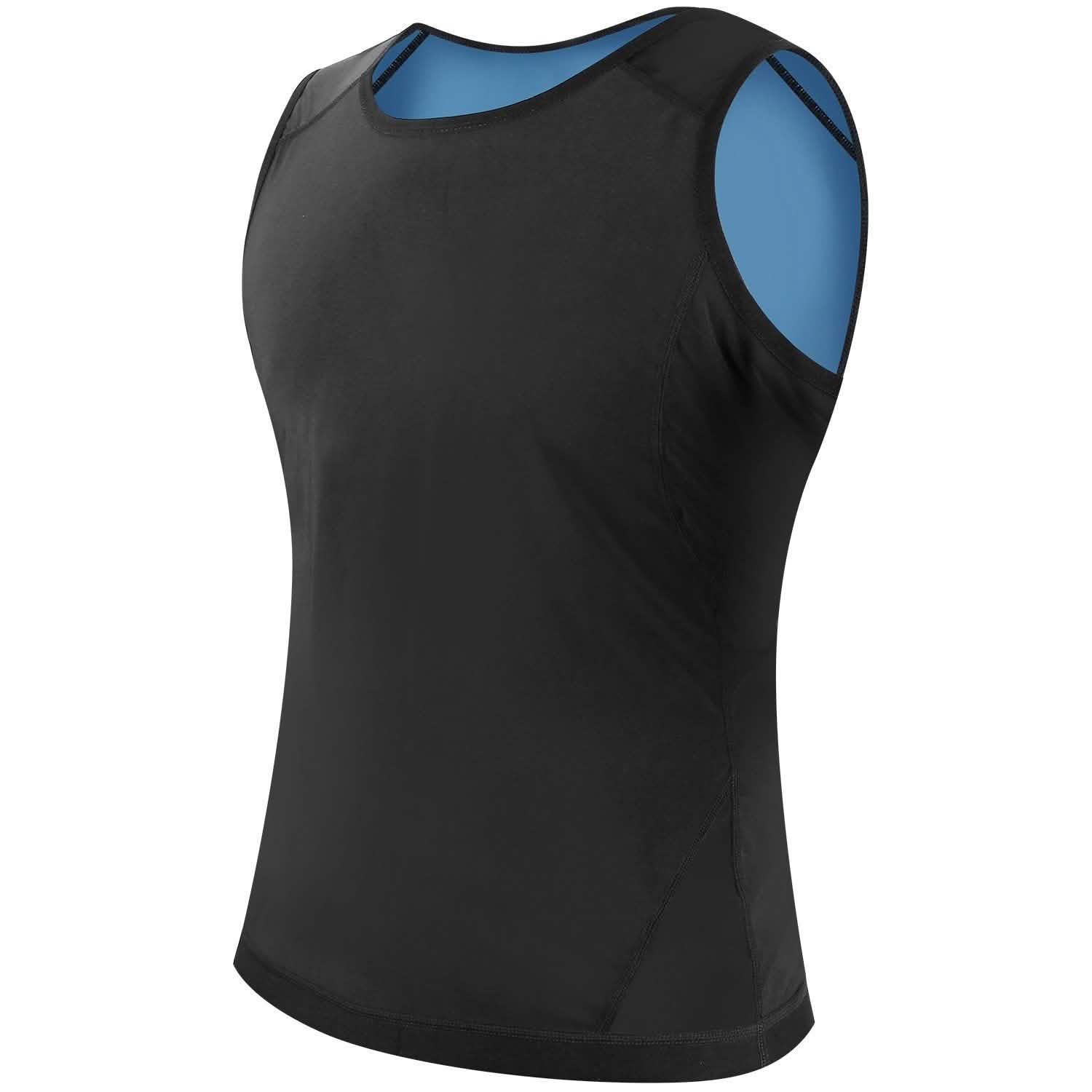 Heat Trapping Pullover Sweat Gym Vest – Men SM Heat Trapping Pullover Sweat Gym Vest – Men SM