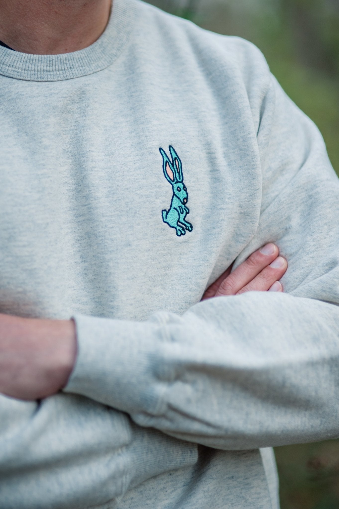 Jackrabbit Sweatshirt in Eggshell Jackrabbit Sweatshirt in Eggshell
