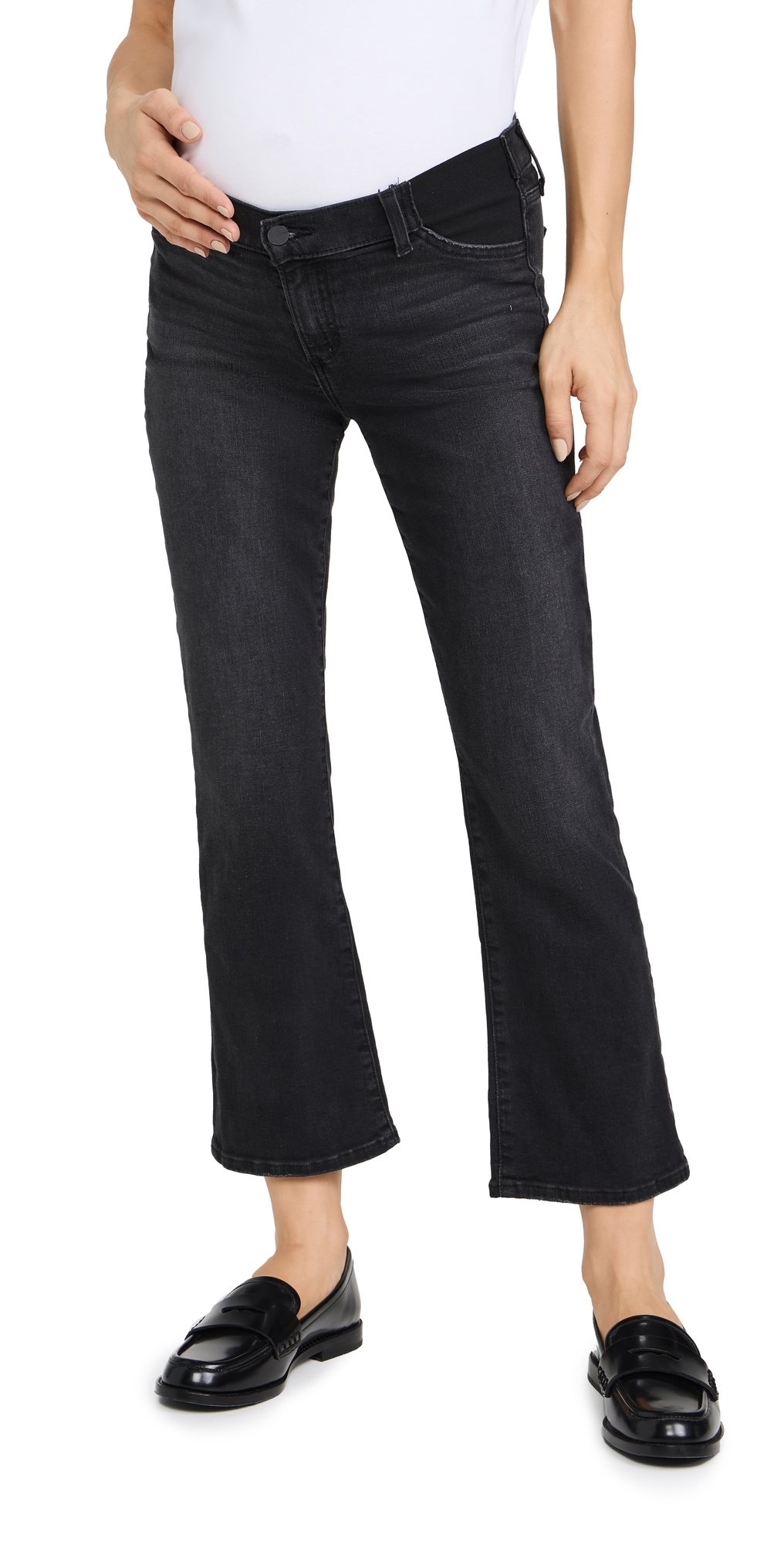 Joe’s Jeans The Icon Crop Bootcut Maternity Jeans Delphine Joe’s Jeans The Icon Crop Bootcut Maternity Jeans Delphine