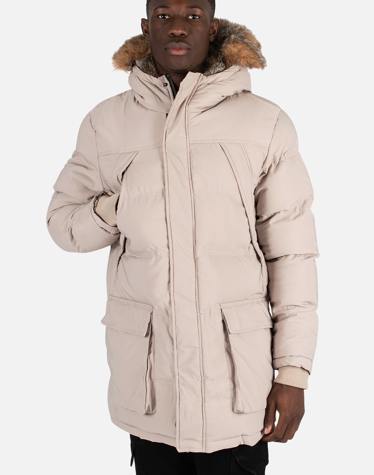 Jordan Craig FAUX FUR LINED PARKA Jordan Craig FAUX FUR LINED PARKA