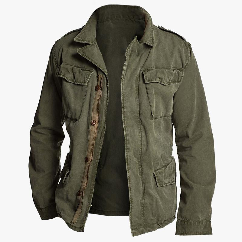 Men’s Vintage Casual Workwear Field Jacket TO