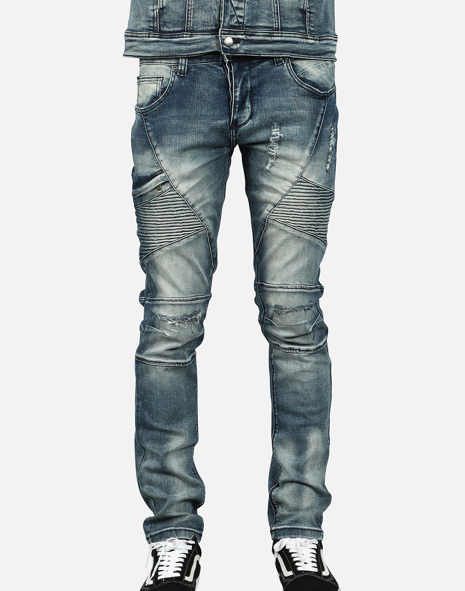 Kilogram MOTO THIGH JEANS