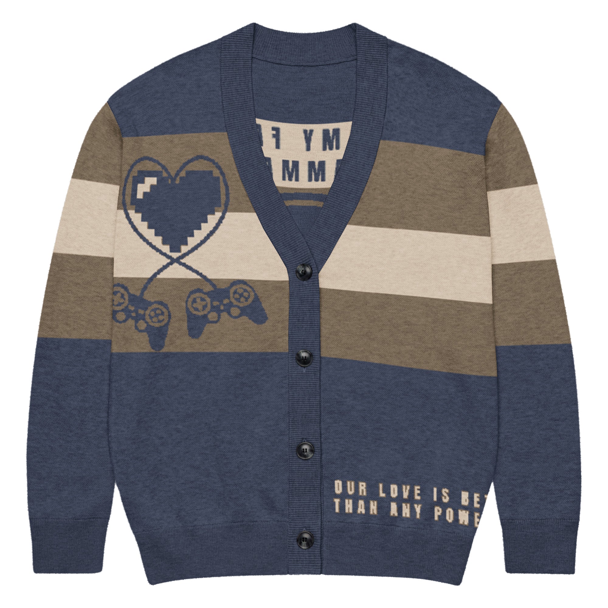 Pixel Love Cardigan A Gamer’s Gift Pixel Love Cardigan A Gamer’s Gift