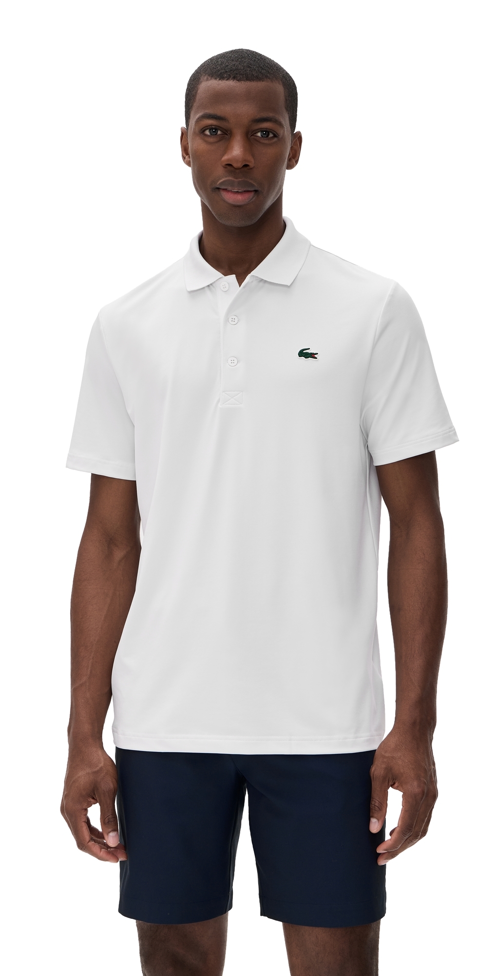 Lacoste Golf Sport Performance Polo Shirt White Lacoste Golf Sport Performance Polo Shirt White