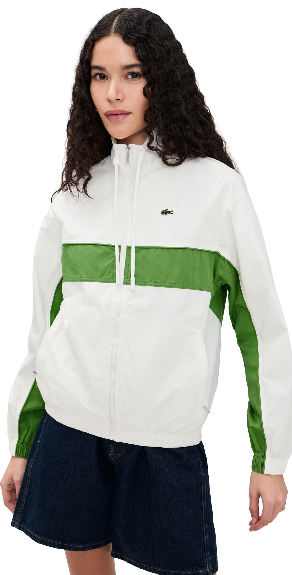 Lacoste Relaxed Fit Track Jacket FlourBilliard Green Lacoste Relaxed Fit Track Jacket FlourBilliard Green