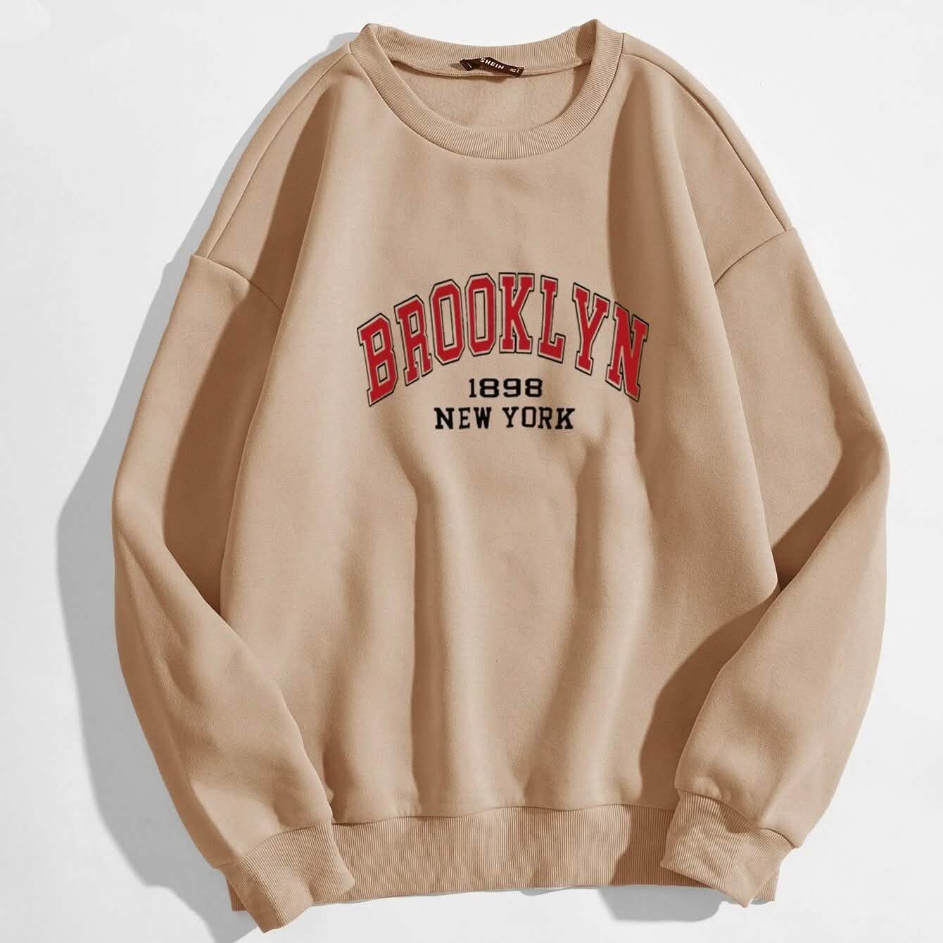 Letter Graphic Thermal Lined Sweatshirt Letter Graphic Thermal Lined Sweatshirt