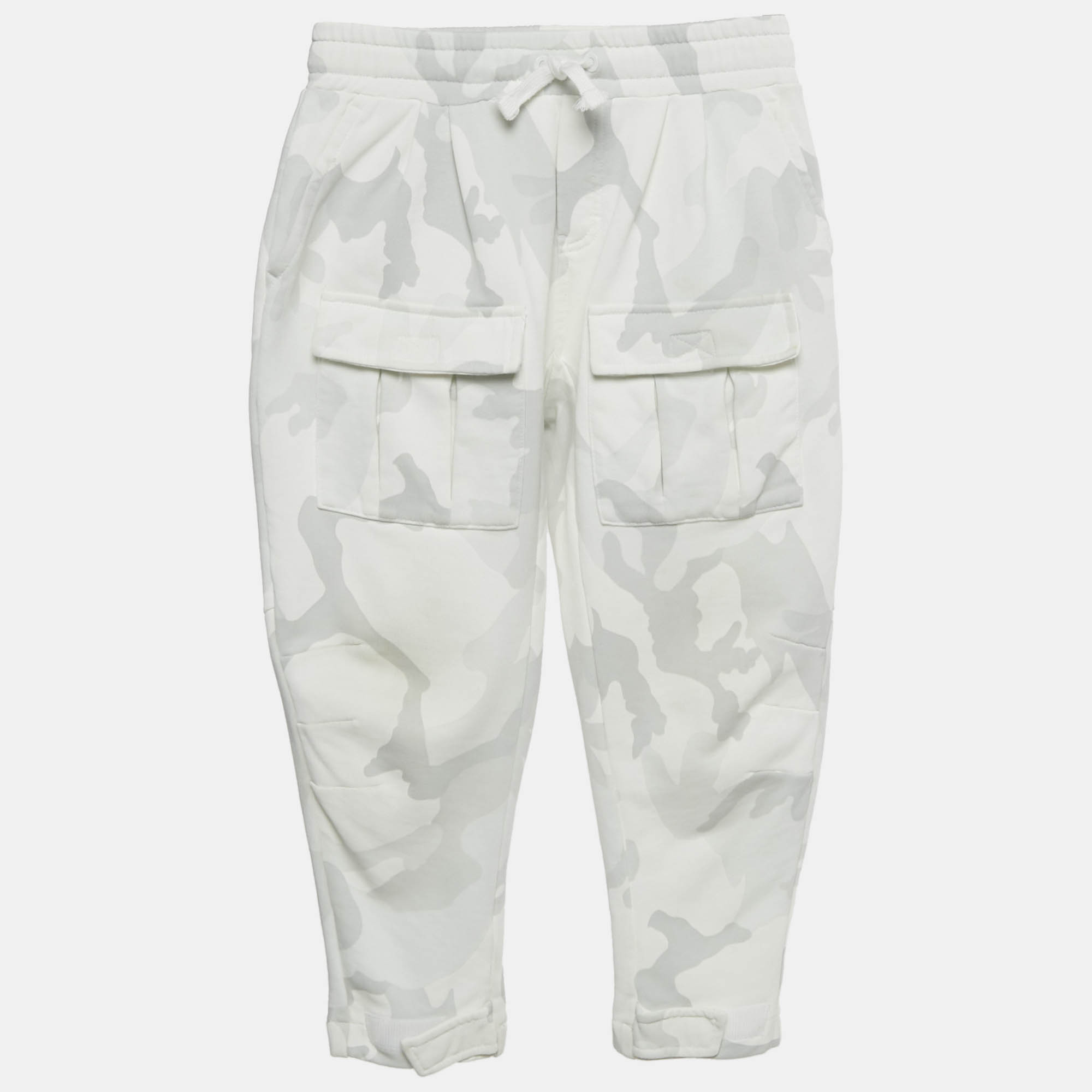 Dolce & Gabbana Kids Grey Camouflage Joggers Yrs Dolce & Gabbana Kids Grey Camouflage Joggers Yrs
