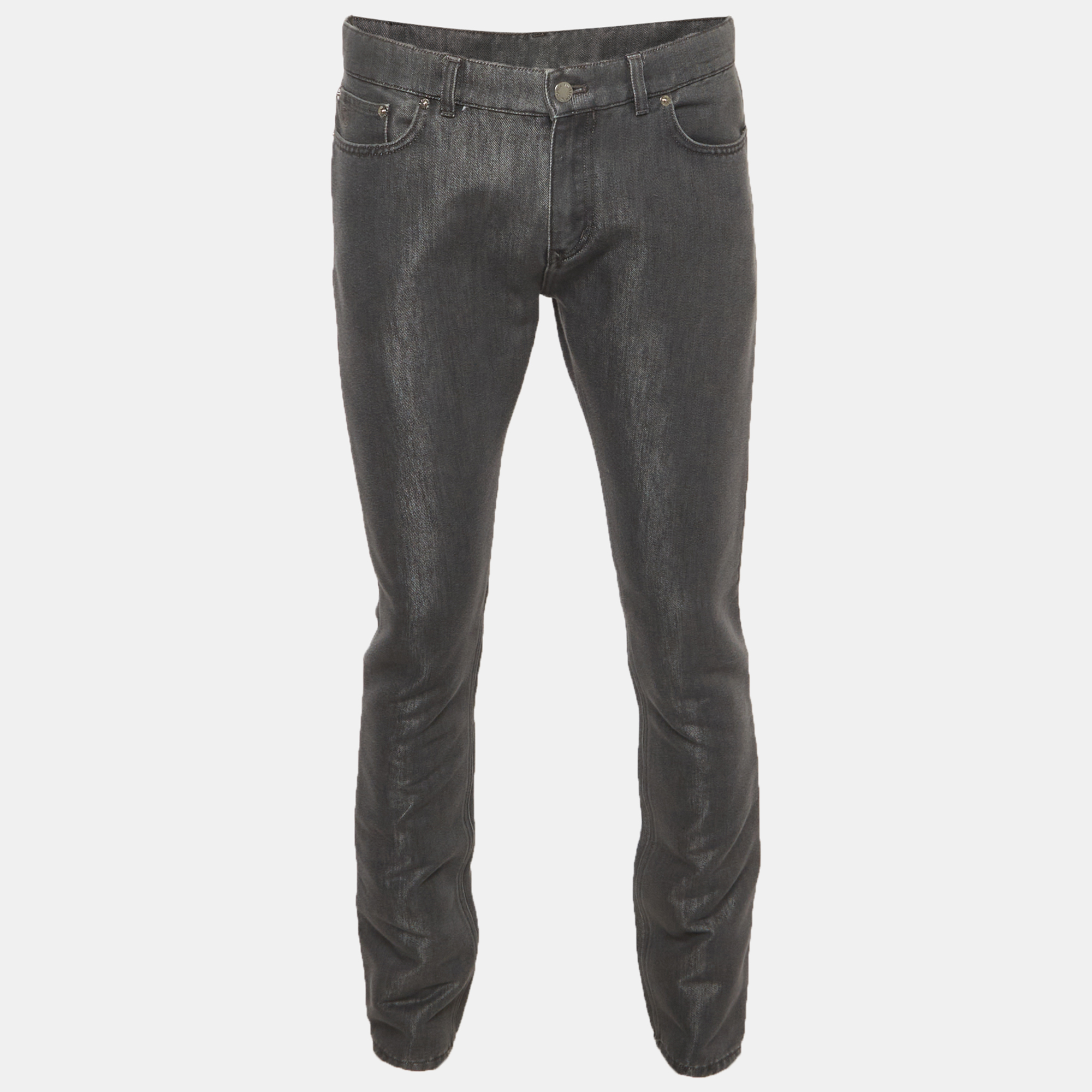 Louis Vuitton Grey Denim Slim Fit Jeans M Waist “ Louis Vuitton Grey Denim Slim Fit Jeans M Waist “