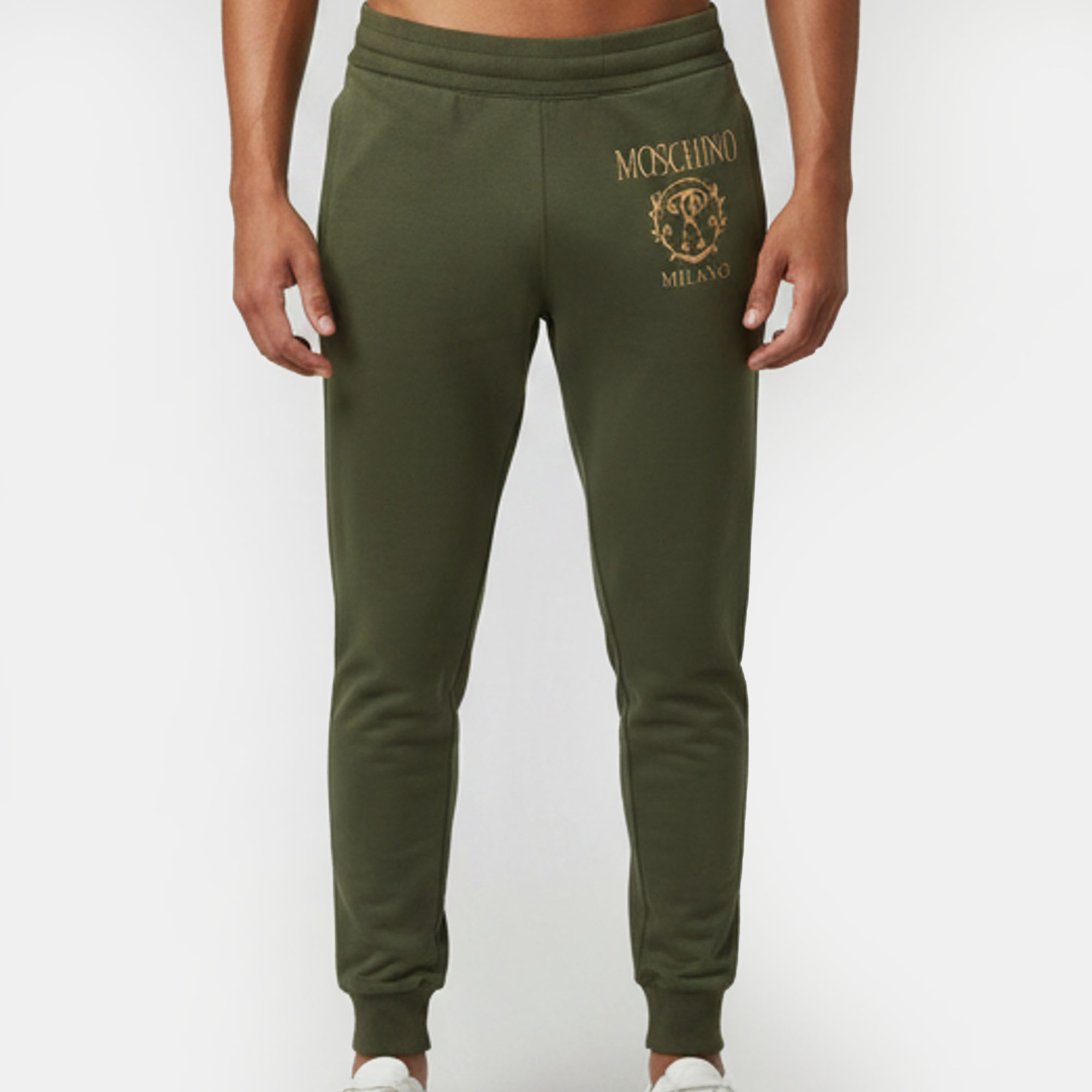 Moschino Couture Green Jersey Joggers Moschino Couture Green Jersey Joggers