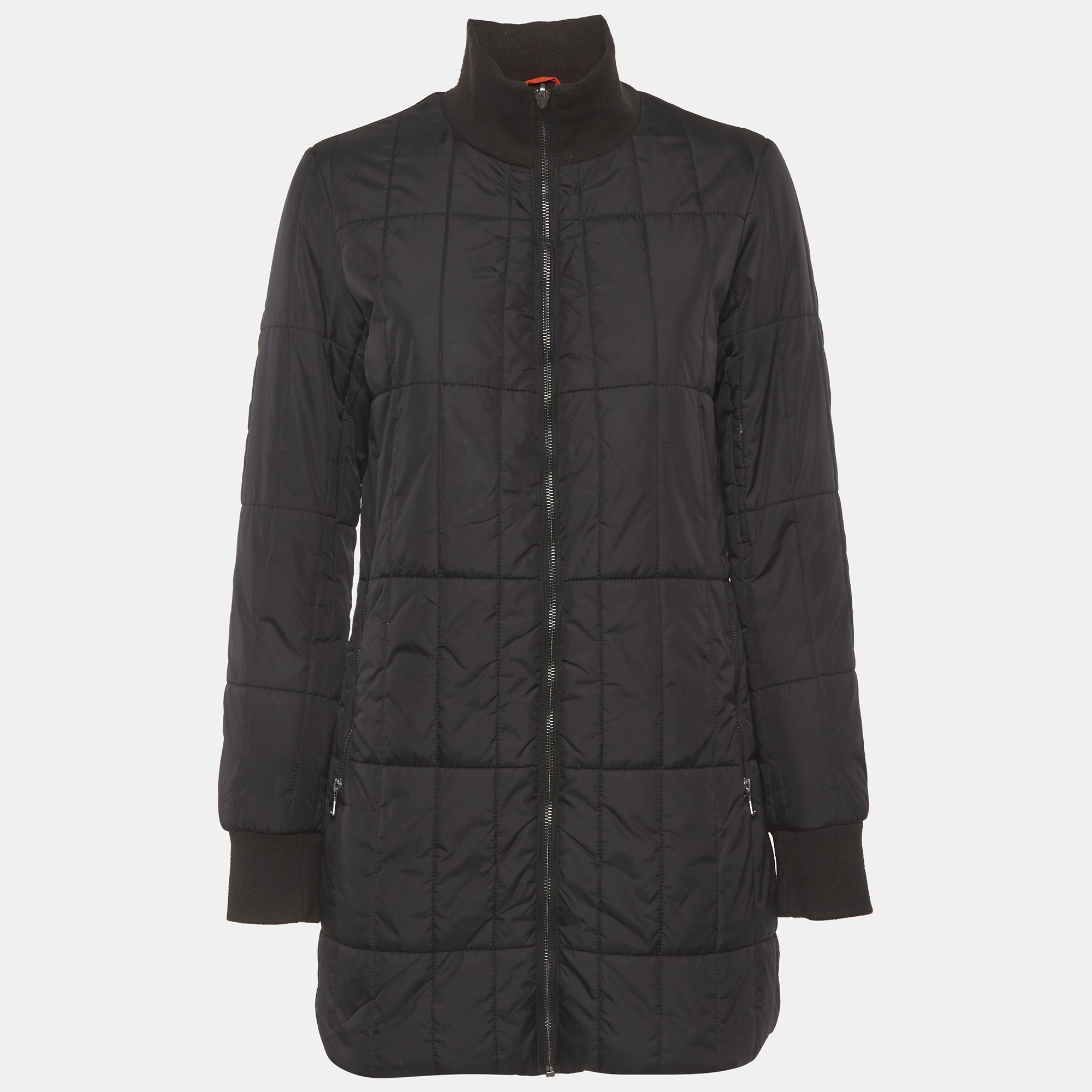 Calvin Klein Black Synthetic Quilted Puffer Jacket Calvin Klein Black Synthetic Quilted Puffer Jacket