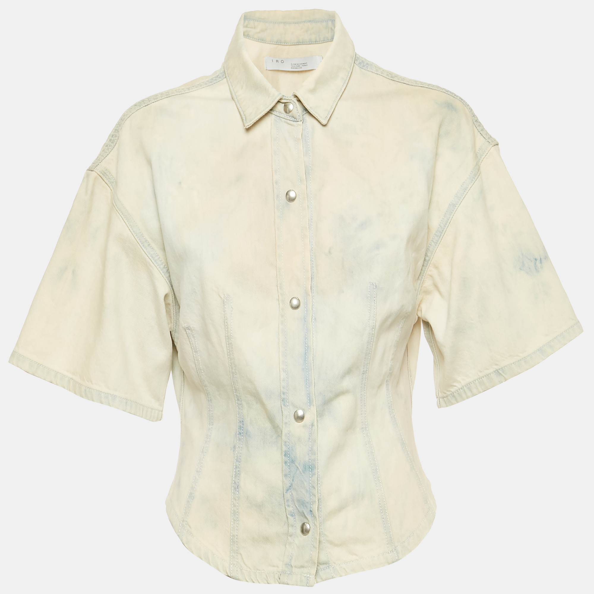 IRO Blue Denim Malas Shirt IRO Blue Denim Malas Shirt
