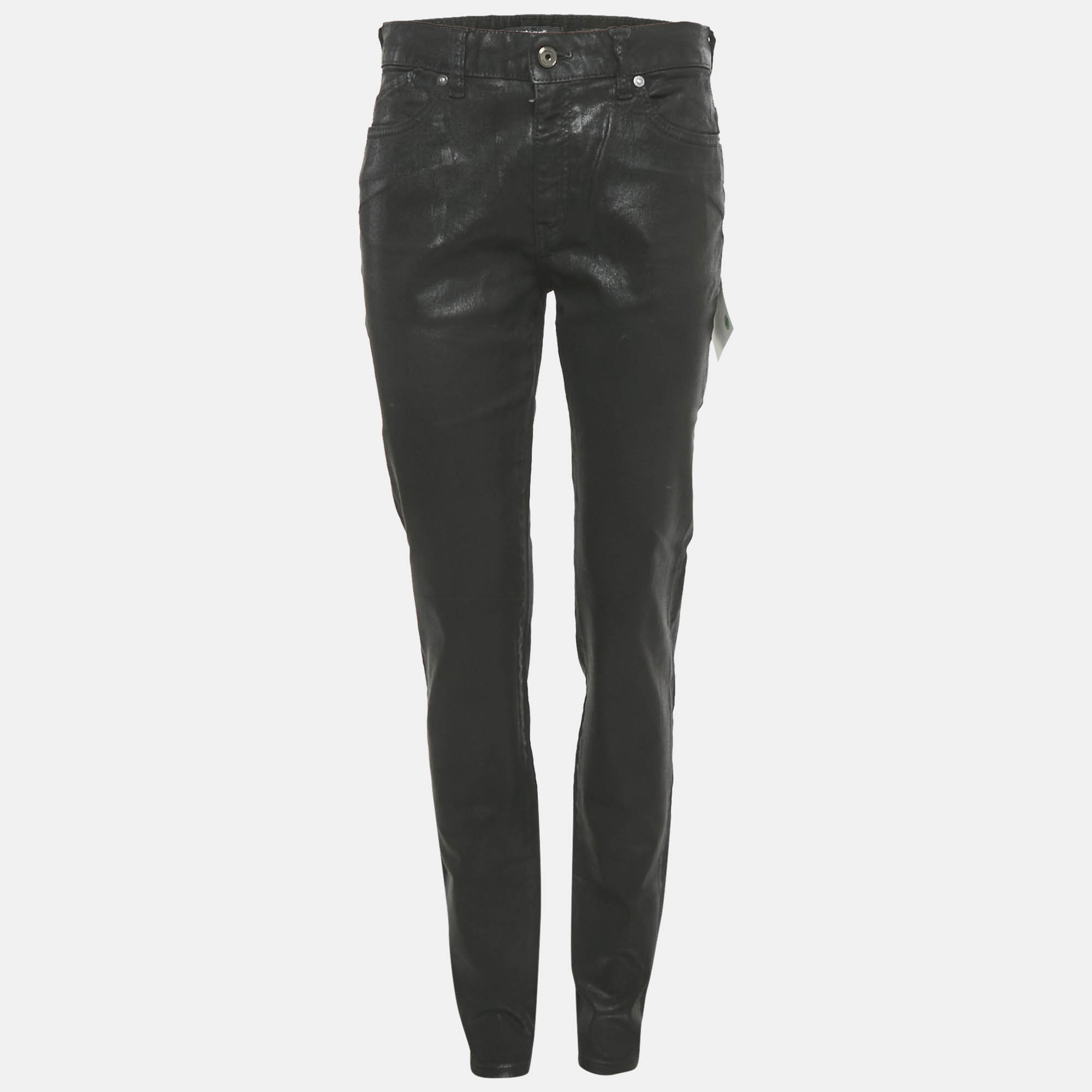 Just Cavalli Black Coated Denim Jeans MWaist “ Just Cavalli Black Coated Denim Jeans MWaist “