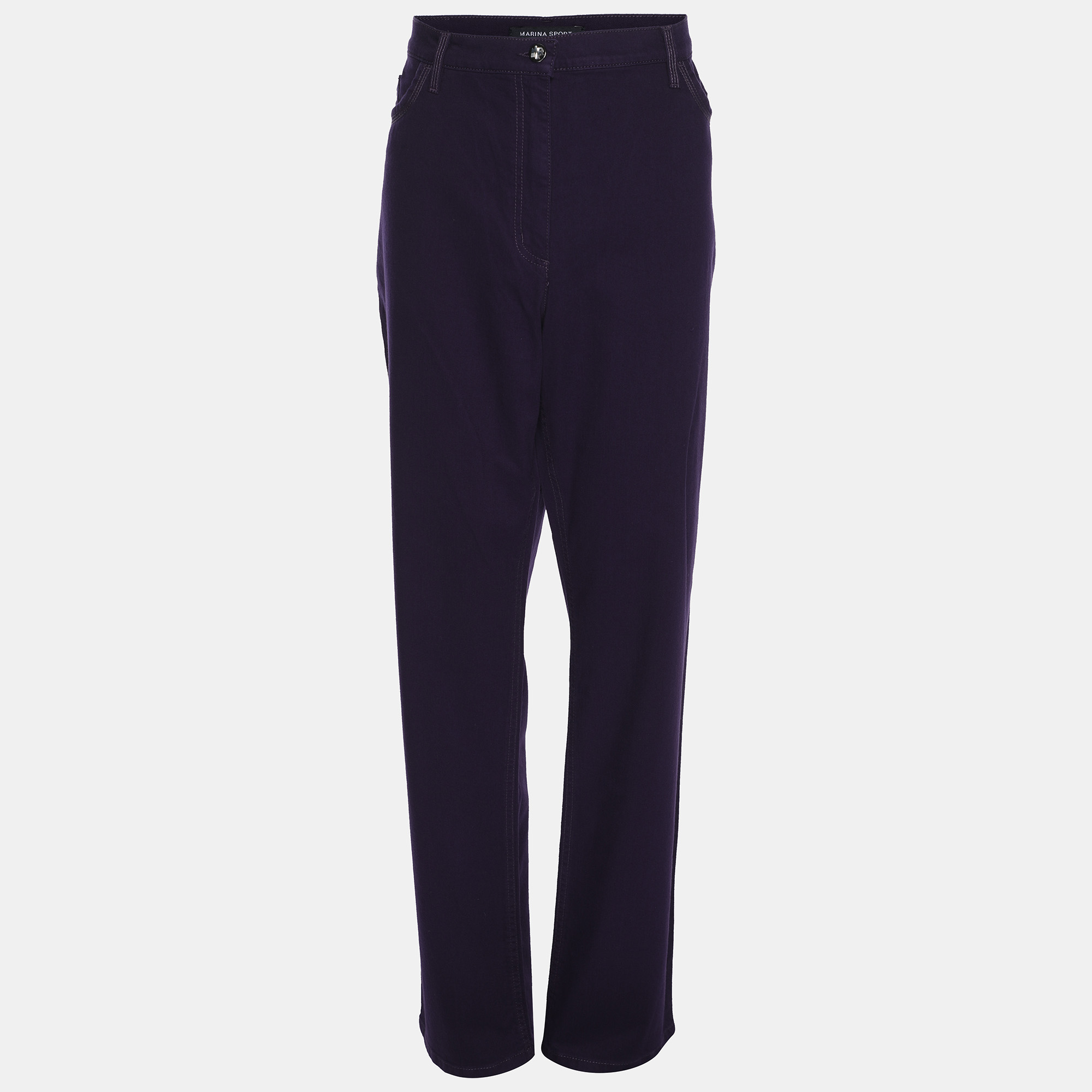 Marina Sport by Marina Rinaldi Purple Denim Jeans Marina Sport by Marina Rinaldi Purple Denim Jeans