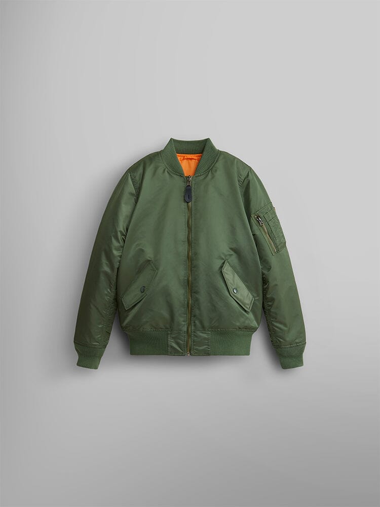 MA- BOMBER JACKET YOUTH – SAGE GREEN T MA- BOMBER JACKET YOUTH – SAGE GREEN T