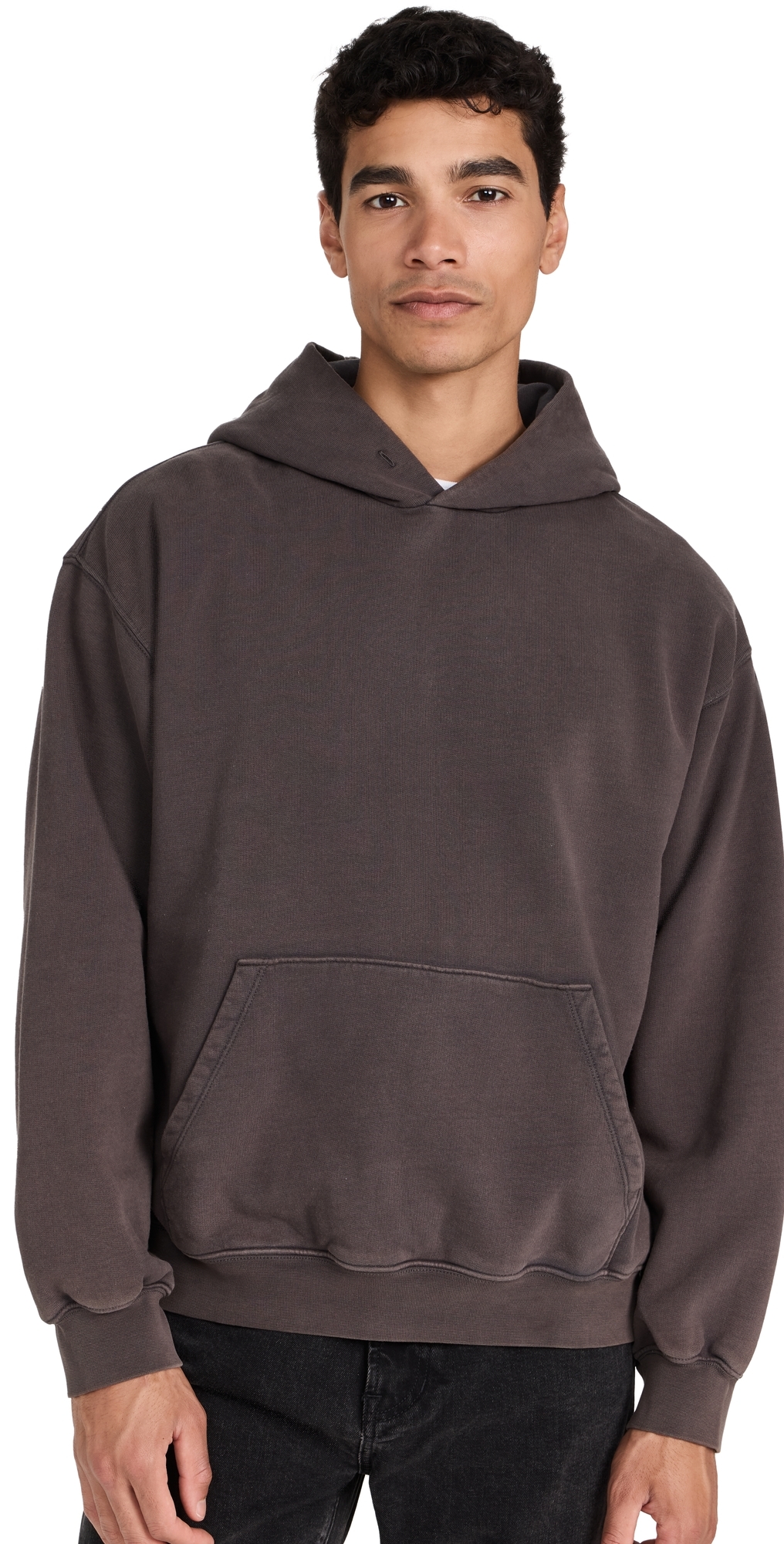 Madewell The McCarren Midweight Hoodie Sweatshirt Black Coal Madewell The McCarren Midweight Hoodie Sweatshirt Black Coal
