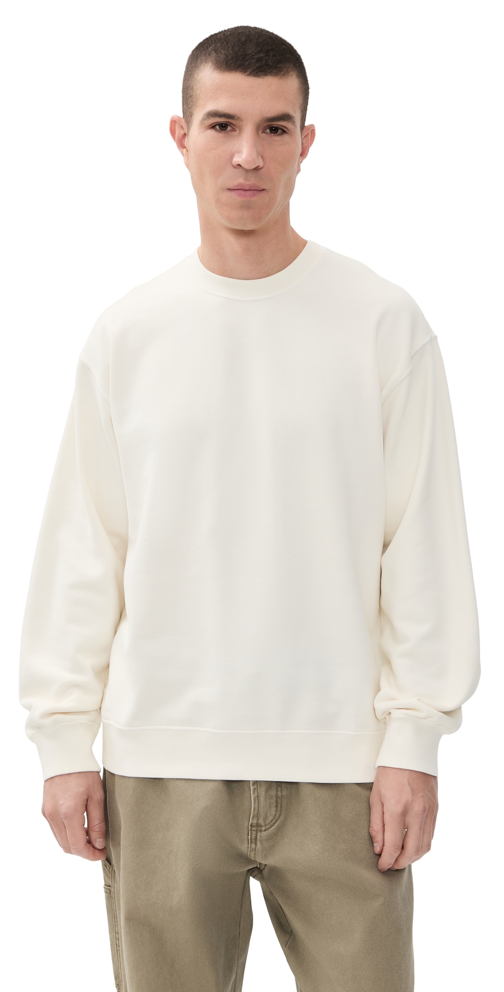 Madewell The McCarren Midweight Crewneck Sweatshirt Vintage Ivory Madewell The McCarren Midweight Crewneck Sweatshirt Vintage Ivory
