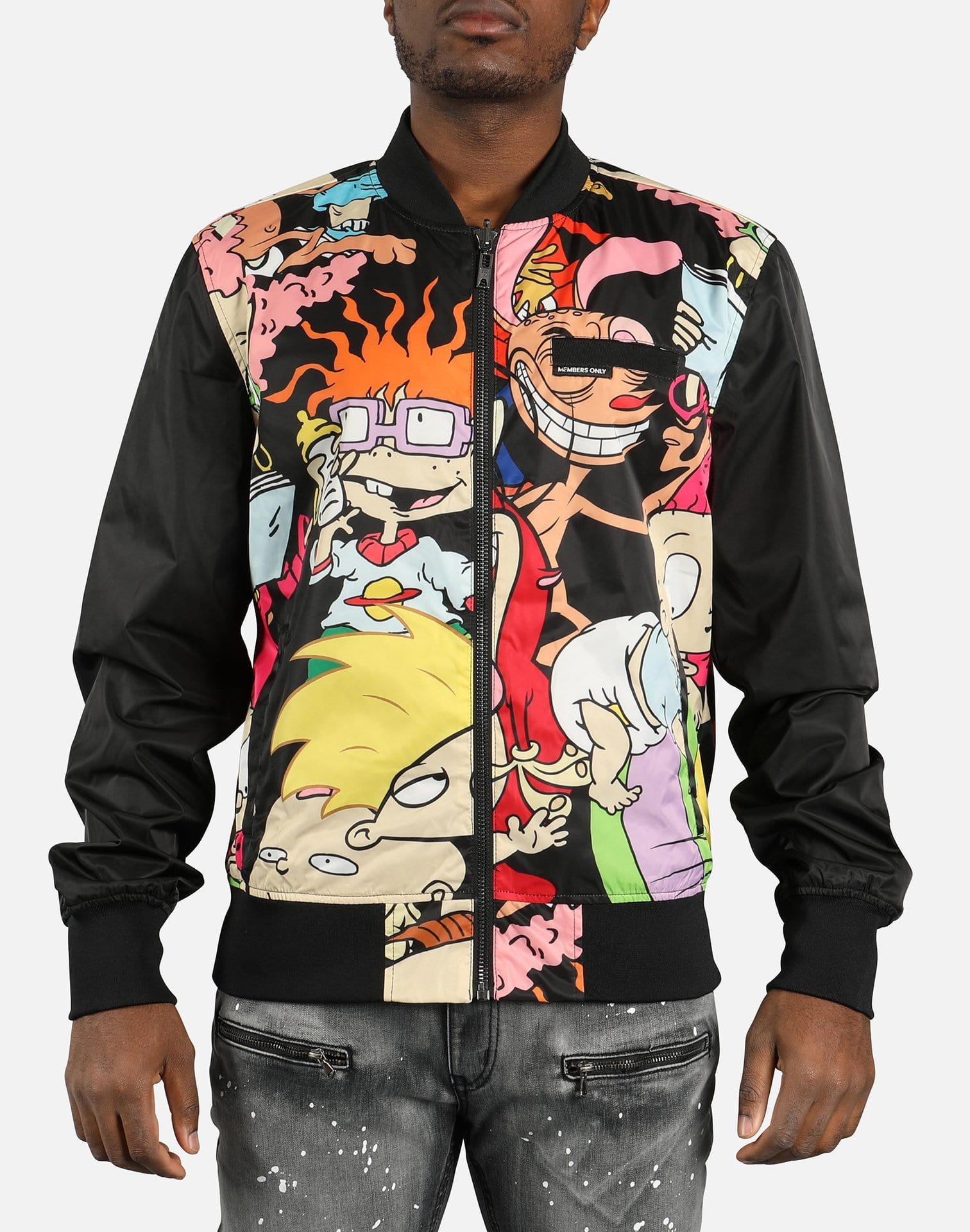 Members Only NICKELODEON BOMBER JACKET Members Only NICKELODEON BOMBER JACKET