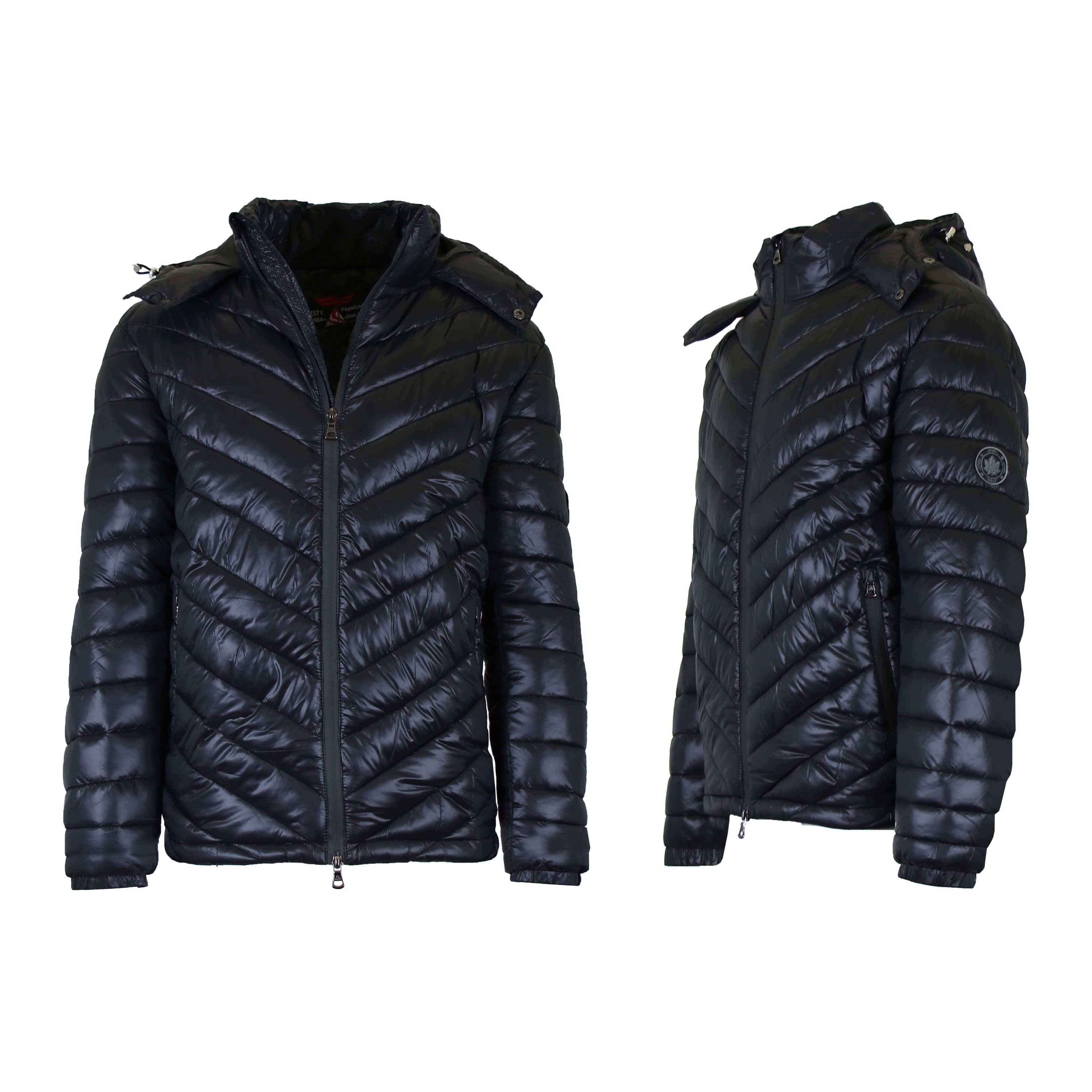 Men’s Heavyweight Hooded Puffer Bubble Jacket Men’s Heavyweight Hooded Puffer Bubble Jacket
