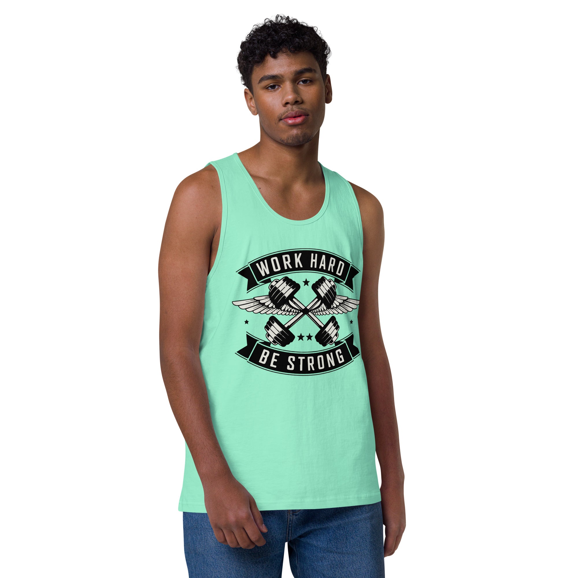 Work Hard Gym Tank Top Gift for Men Work Hard Gym Tank Top Gift for Men