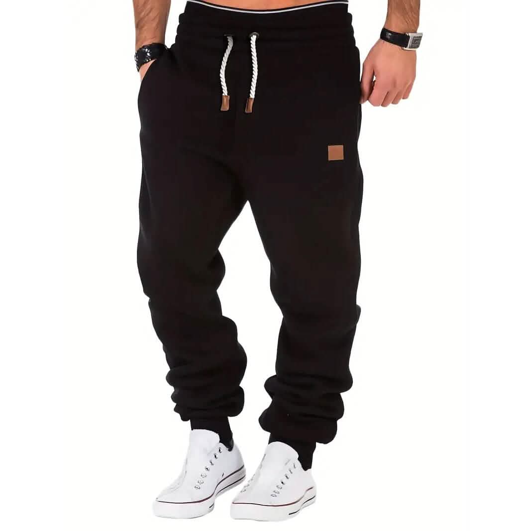 Men’s Slim Fit Casual Trousers Drawstring Waist Sweatpants Men’s Slim Fit Casual Trousers Drawstring Waist Sweatpants