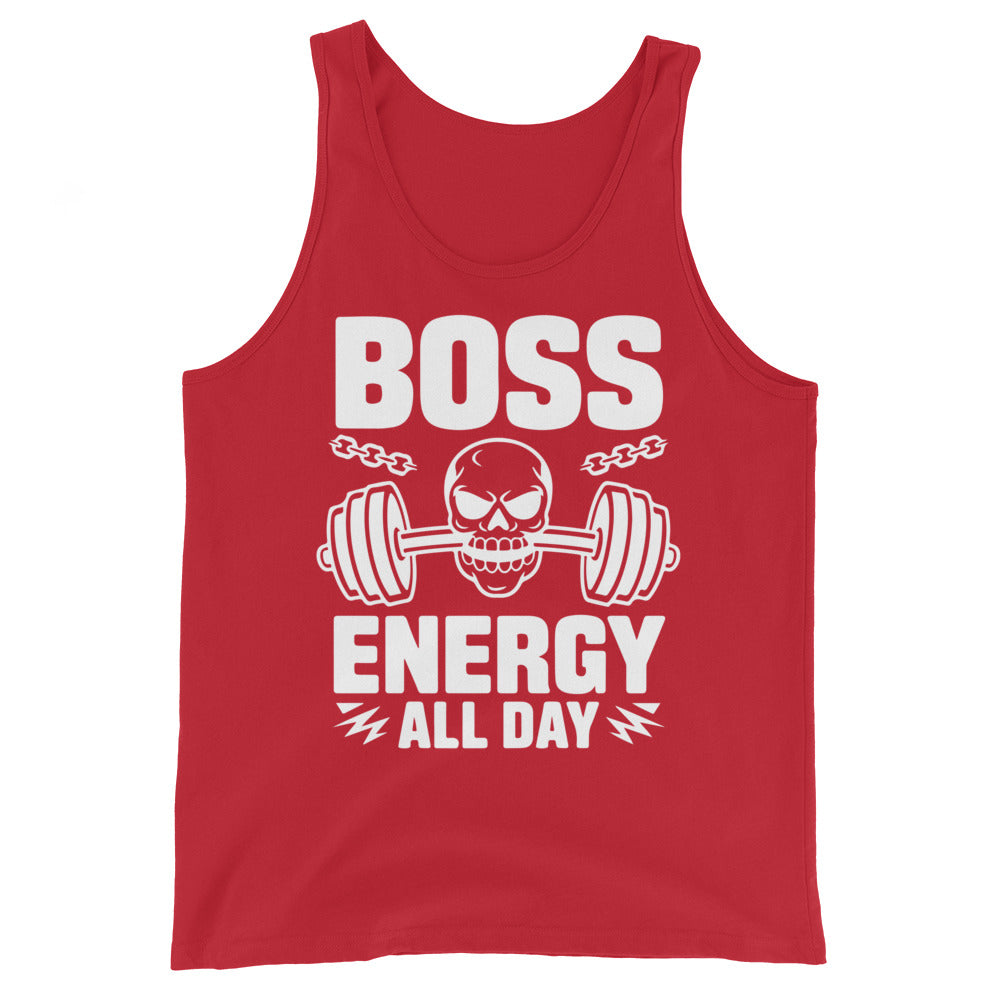 Boss Energy Tank Top for Gym Lovers