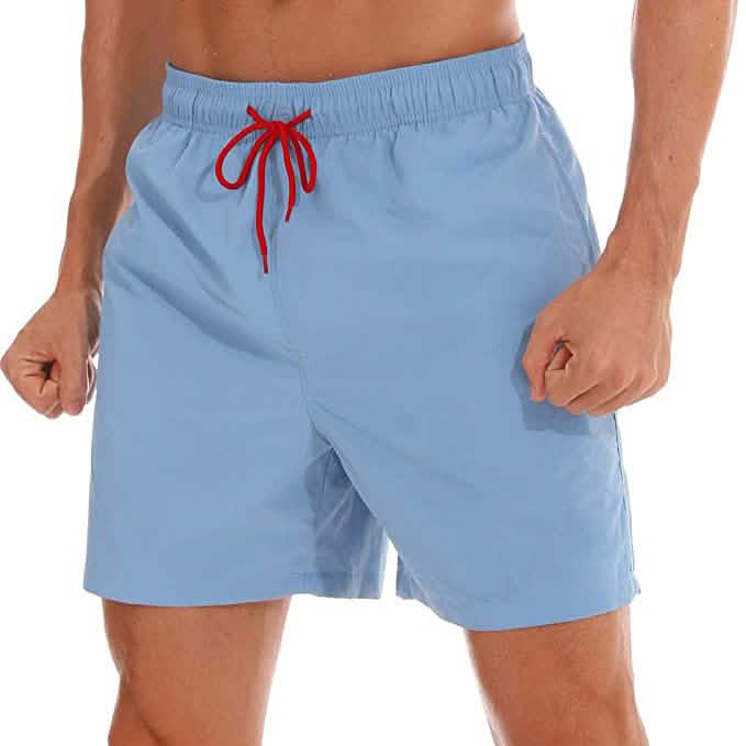 Men’s Swim Trunks Quick Dry Beach Shorts with Pockets Men’s Swim Trunks Quick Dry Beach Shorts with Pockets