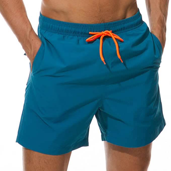 Men’s Swim Trunks Quick Dry Beach Shorts with Pockets Men’s Swim Trunks Quick Dry Beach Shorts with Pockets