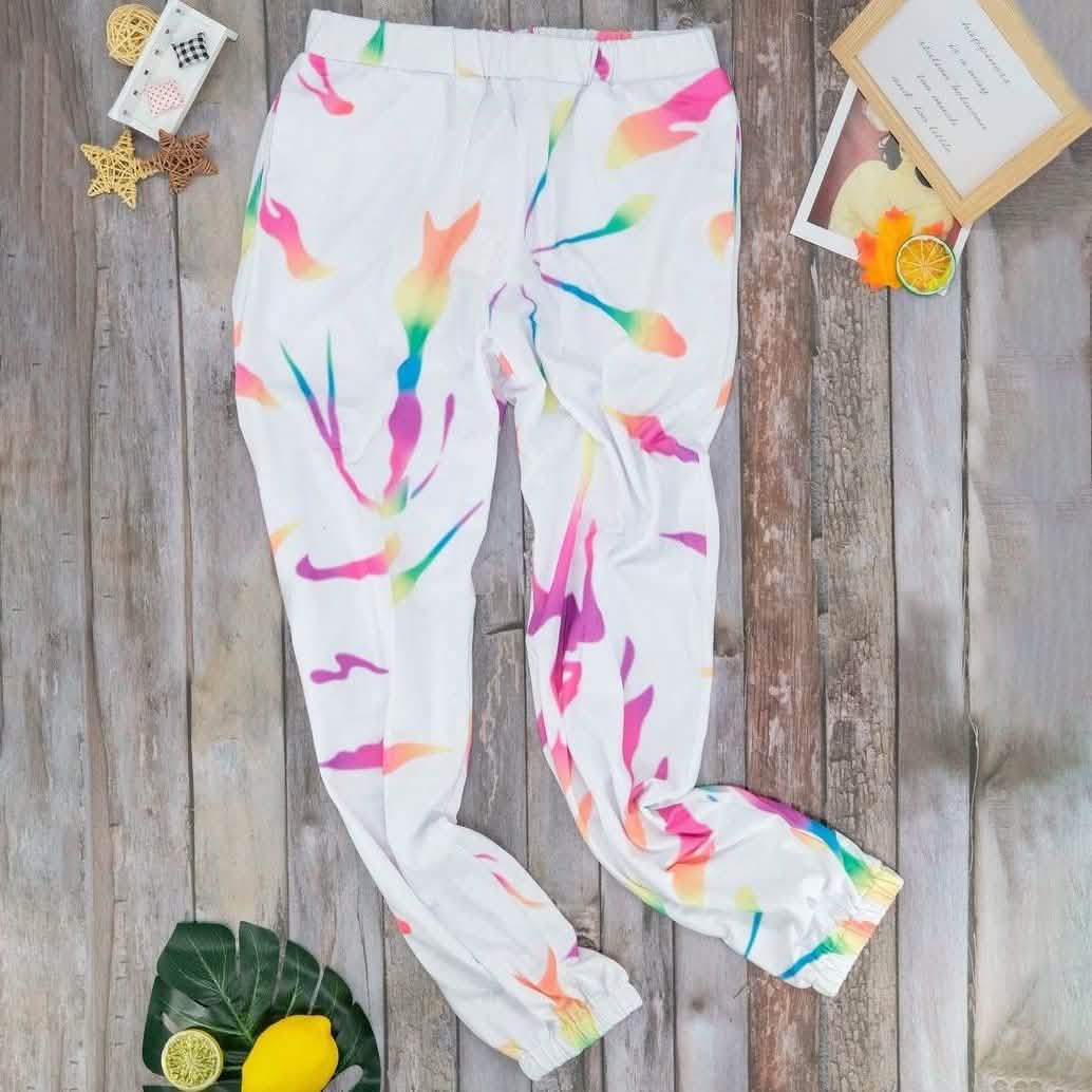 Multi-Color Tie Dye Joggers Multi-Color Tie Dye Joggers