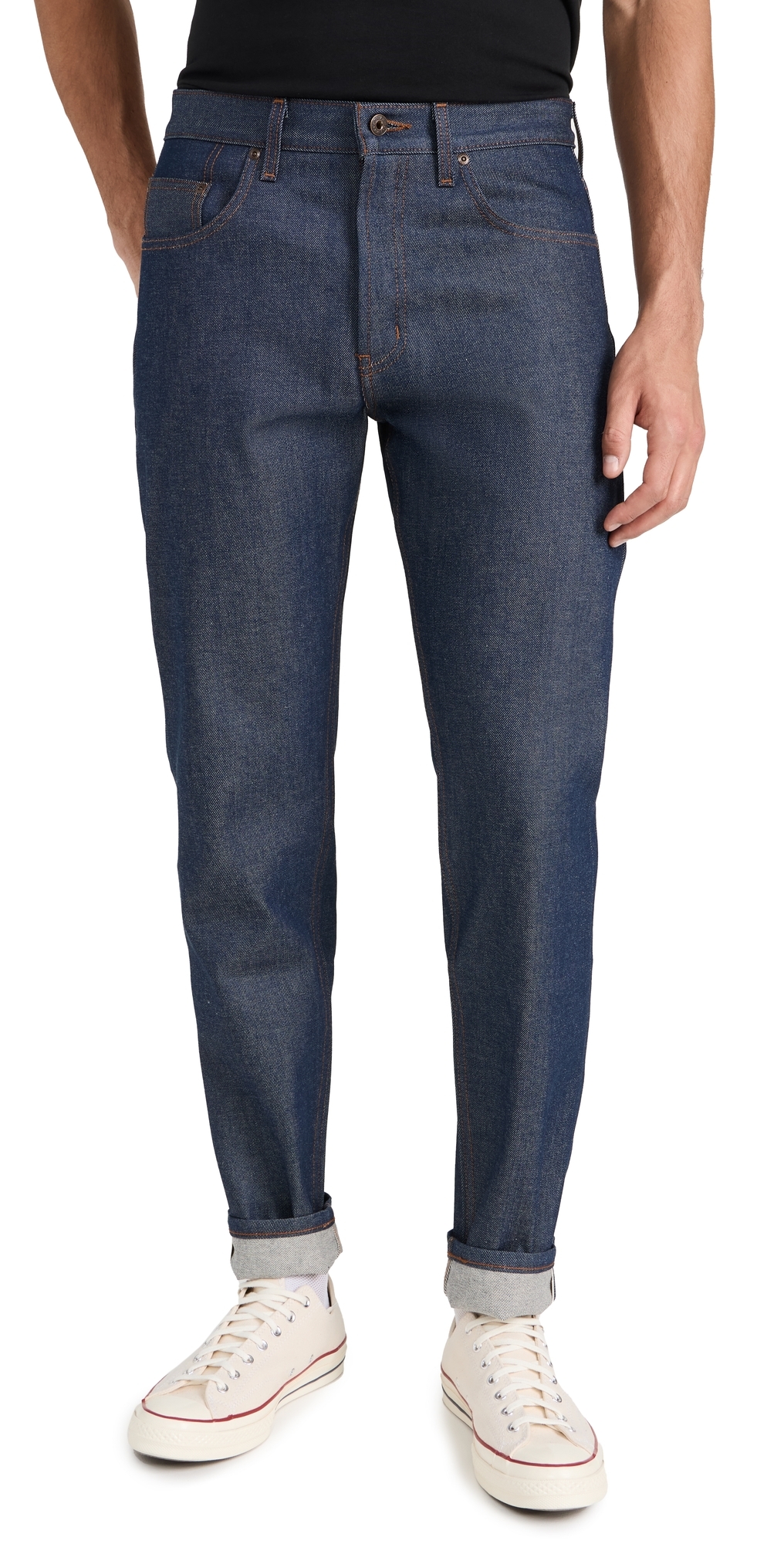 Naked & Famous Denim Easy Guy Natural Indigo Selvedge Jeans Natural Indigo Naked & Famous Denim Easy Guy Natural Indigo Selvedge Jeans Natural Indigo
