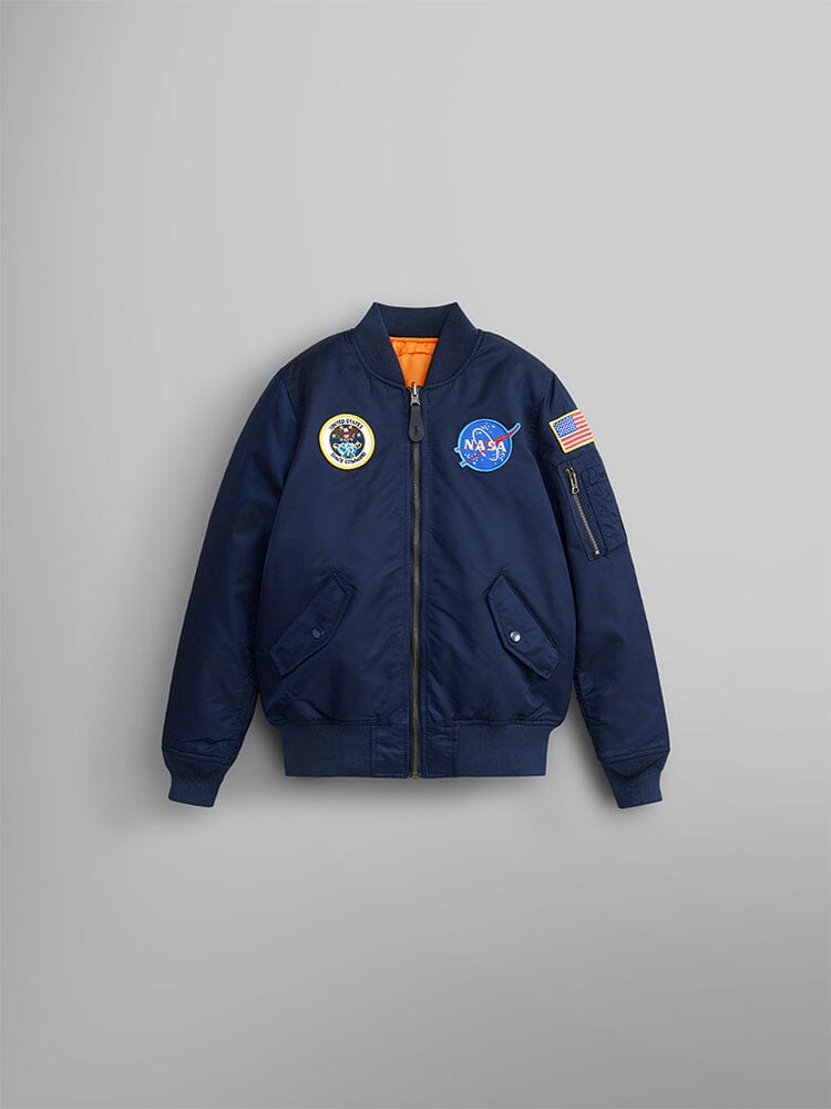 NASA MA- BOMBER JACKET YOUTH – REPLICA BLUE Y NASA MA- BOMBER JACKET YOUTH – REPLICA BLUE Y