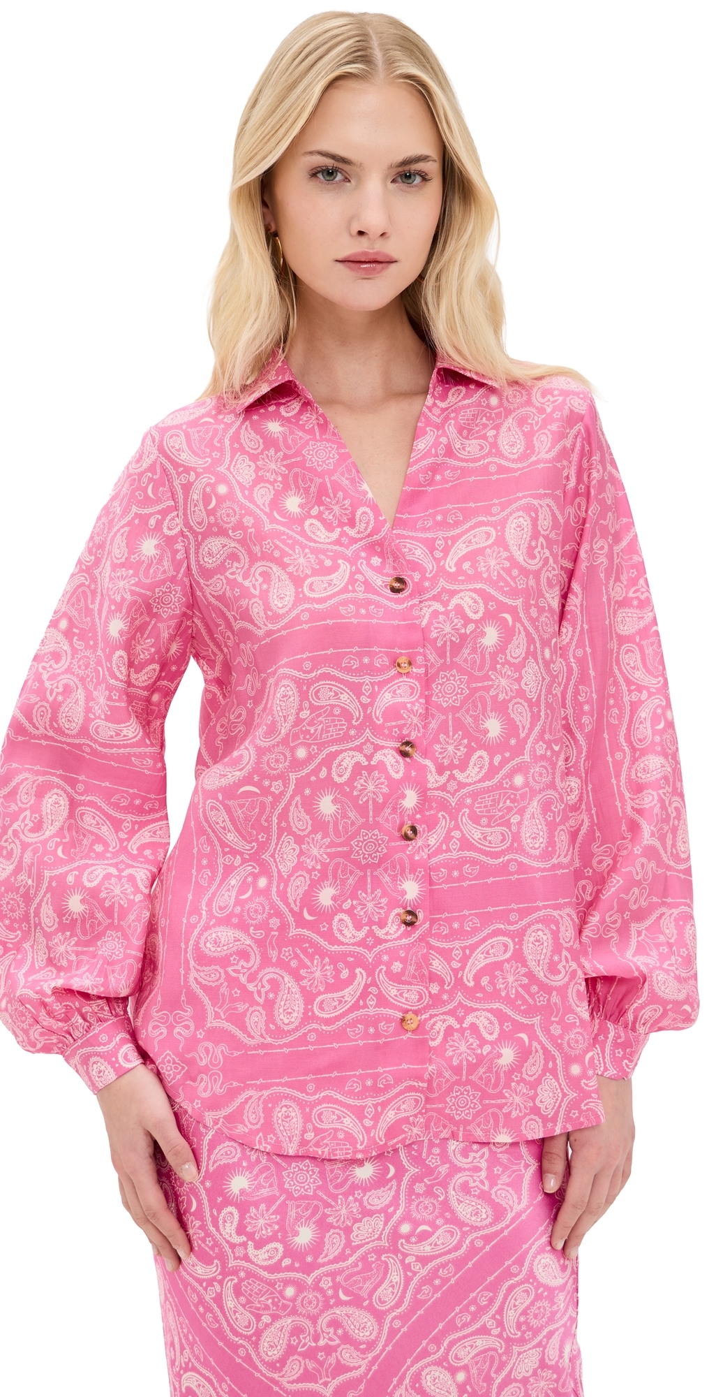 Never Fully Dressed Pink Bandana Miley Shirt Pink Never Fully Dressed Pink Bandana Miley Shirt Pink