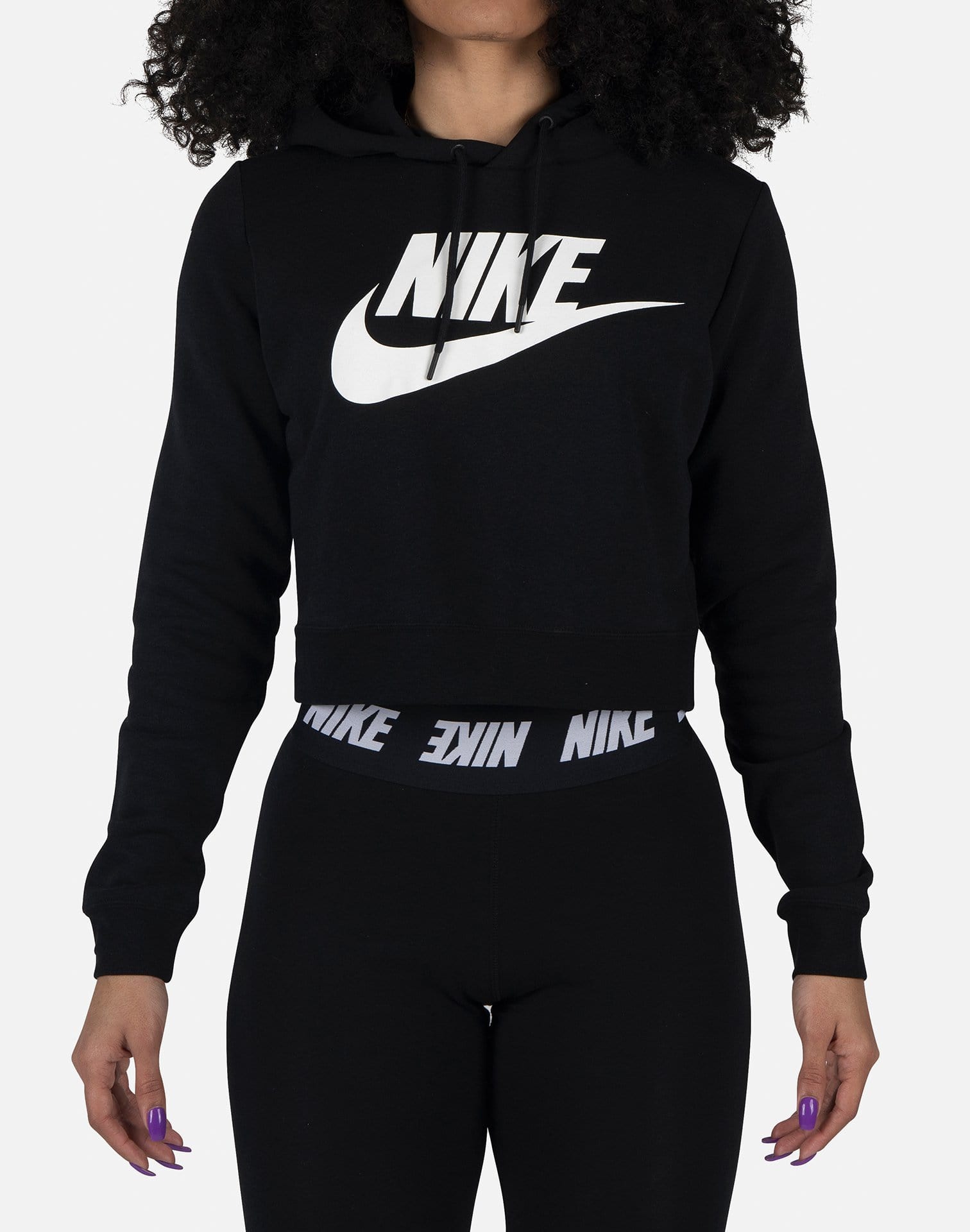 Nike NSW RALLY CROPPED HOODIE Nike NSW RALLY CROPPED HOODIE