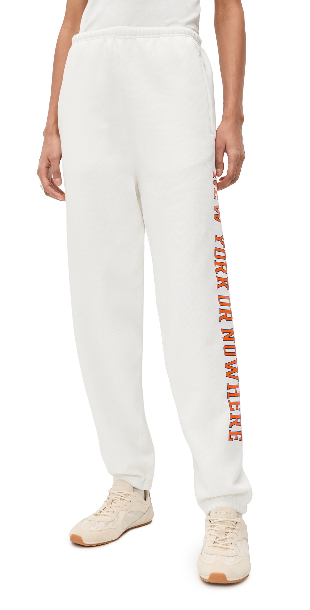 New York or Nowhere Knicks Classic Sweatpants Off White New York or Nowhere Knicks Classic Sweatpants Off White