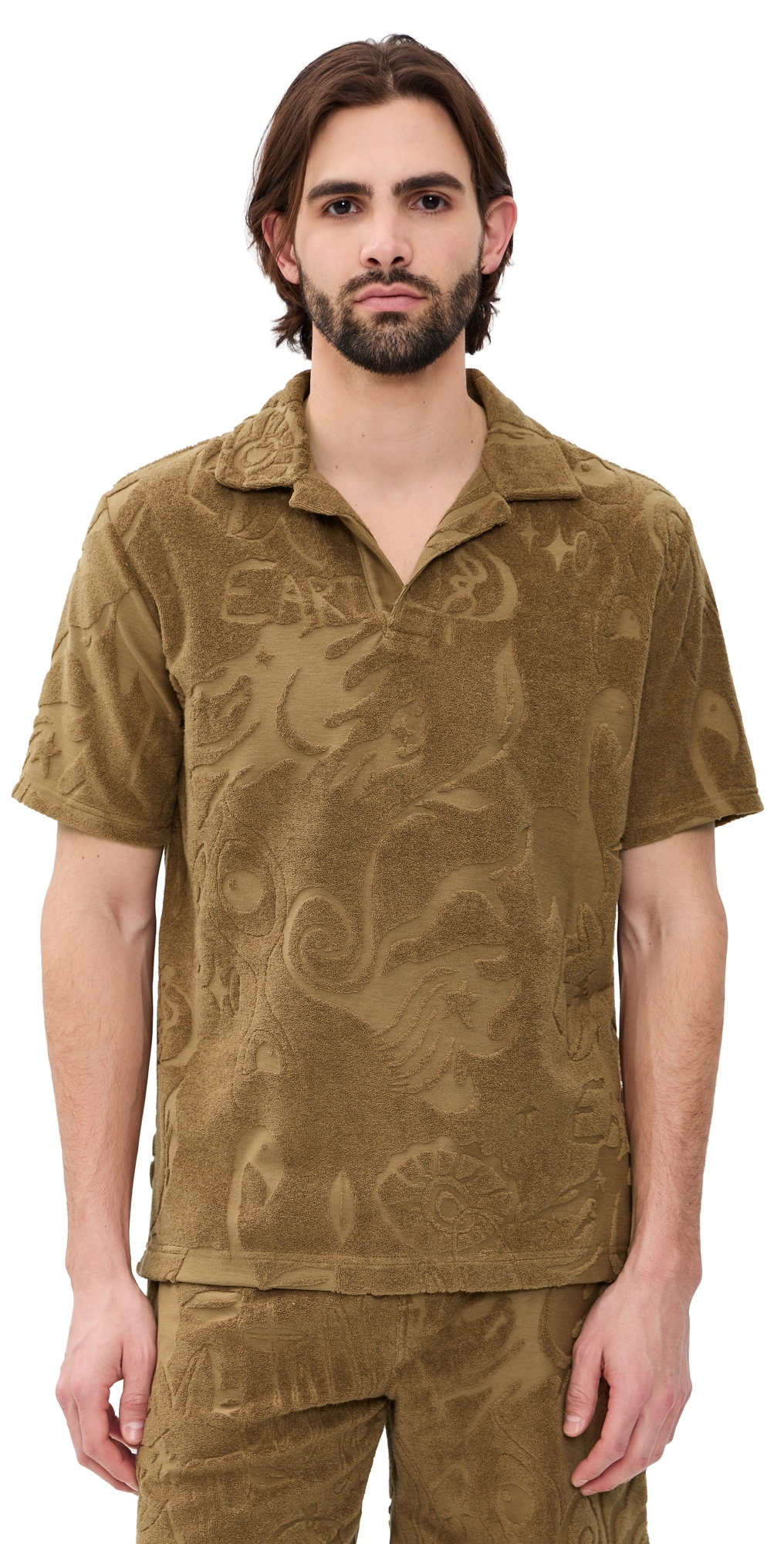 OAS Wendelo Polo Shirt Light Brown