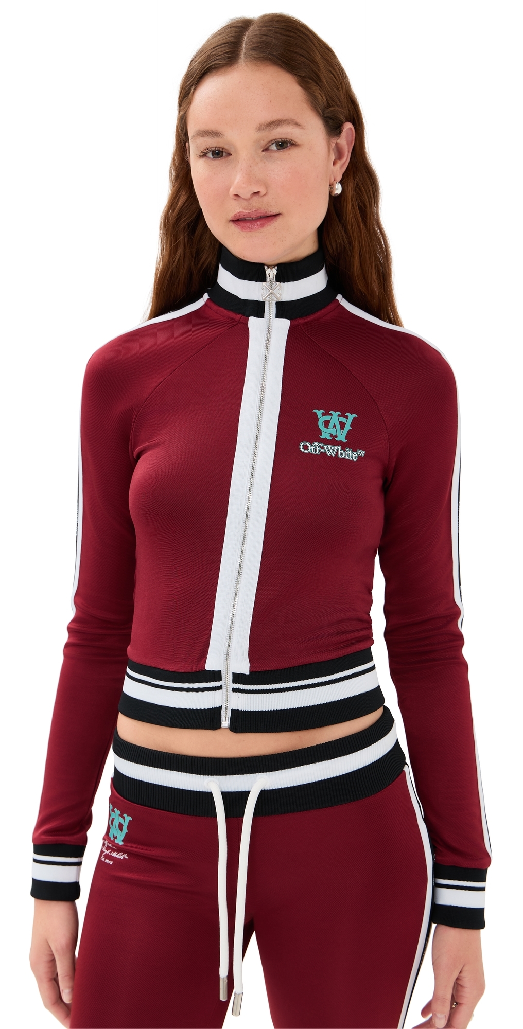 Off-White Track Top Serena Jacket Dahlia Off-White Track Top Serena Jacket Dahlia