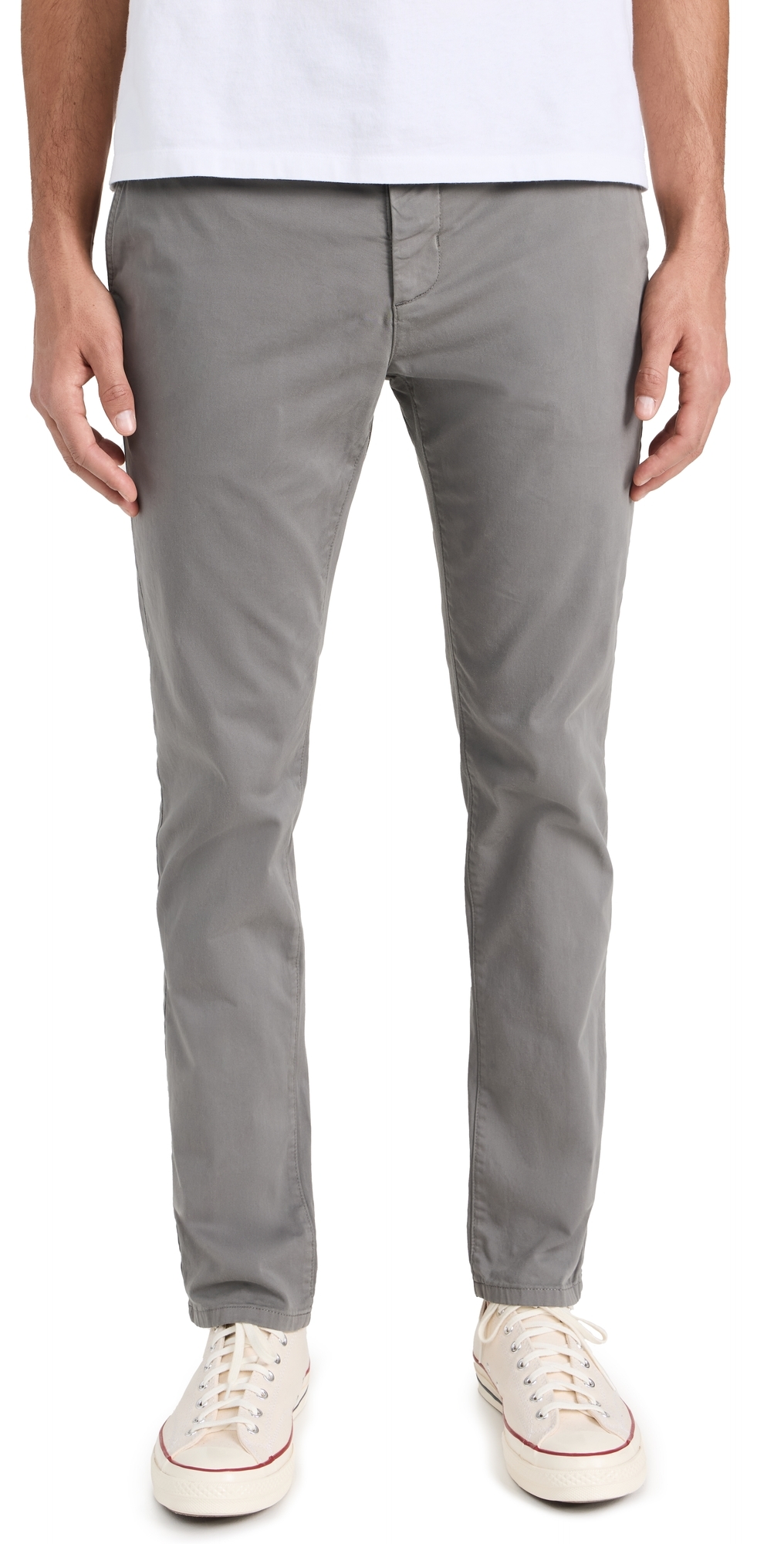 PAIGE Danford Stretch Sateen Chinos Cool Slate PAIGE Danford Stretch Sateen Chinos Cool Slate