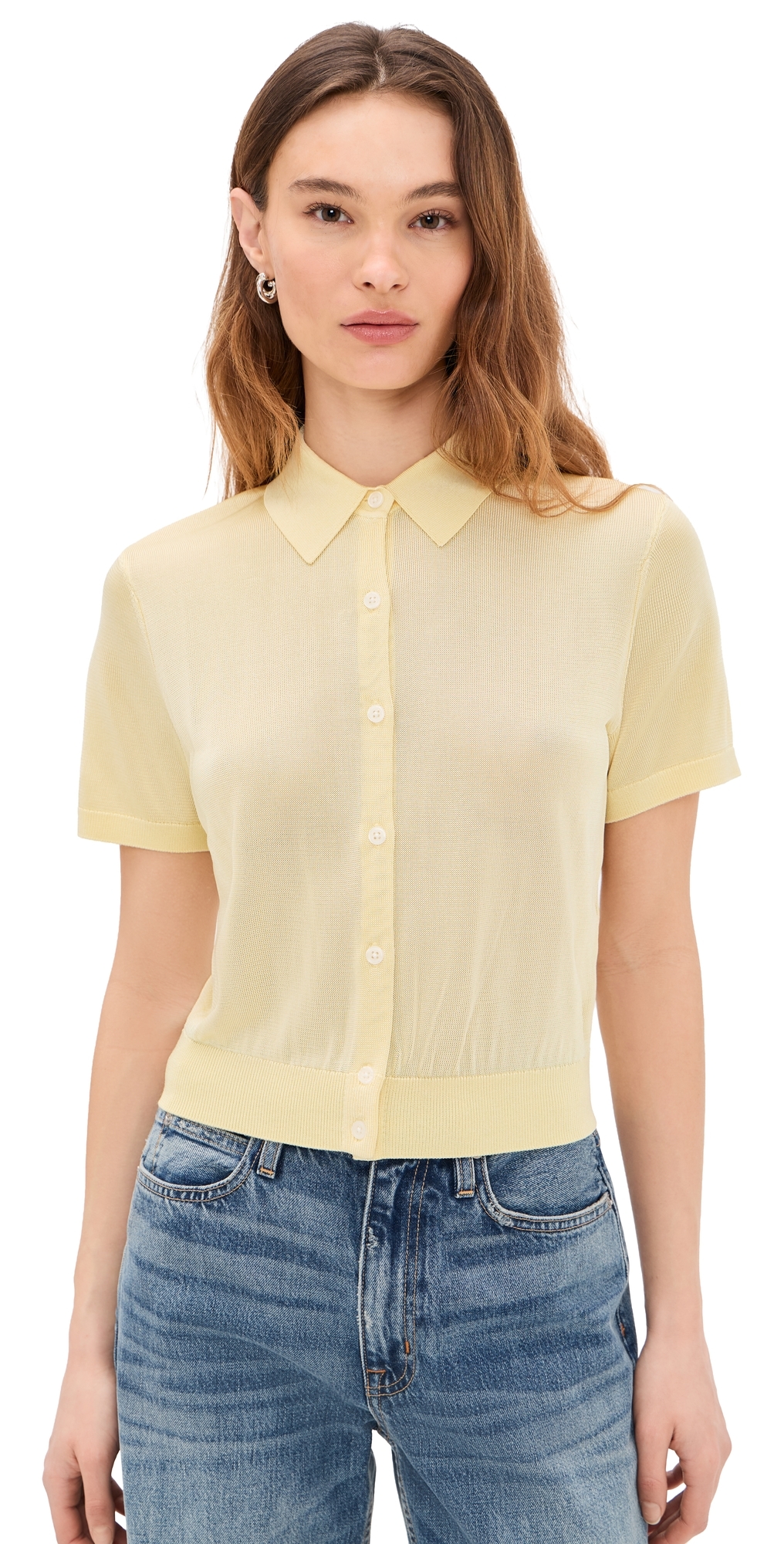 Pistola Lucca Cardigan Pale Yellow Pistola Lucca Cardigan Pale Yellow