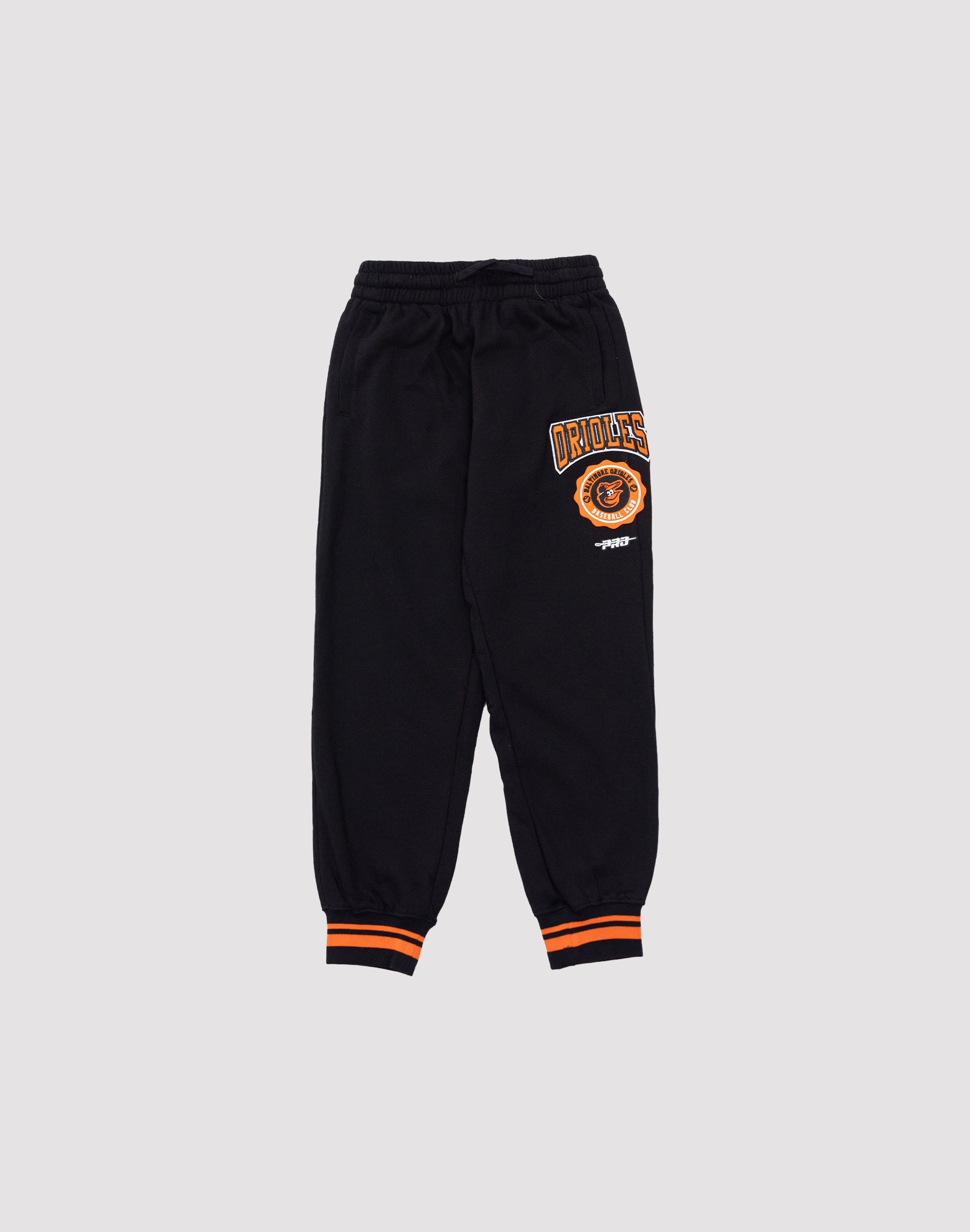 Pro Standard MLB Baltimore Orioles Crest Fleece Joggers Grade Pro Standard MLB Baltimore Orioles Crest Fleece Joggers Grade