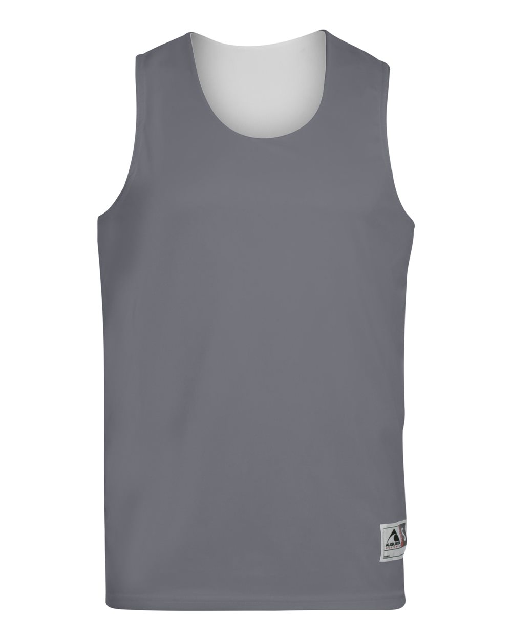 Augusta Sportswear – – Reversible Wicking Tank Top – Graphite White – Augusta Sportswear – – Reversible Wicking Tank Top – Graphite White –