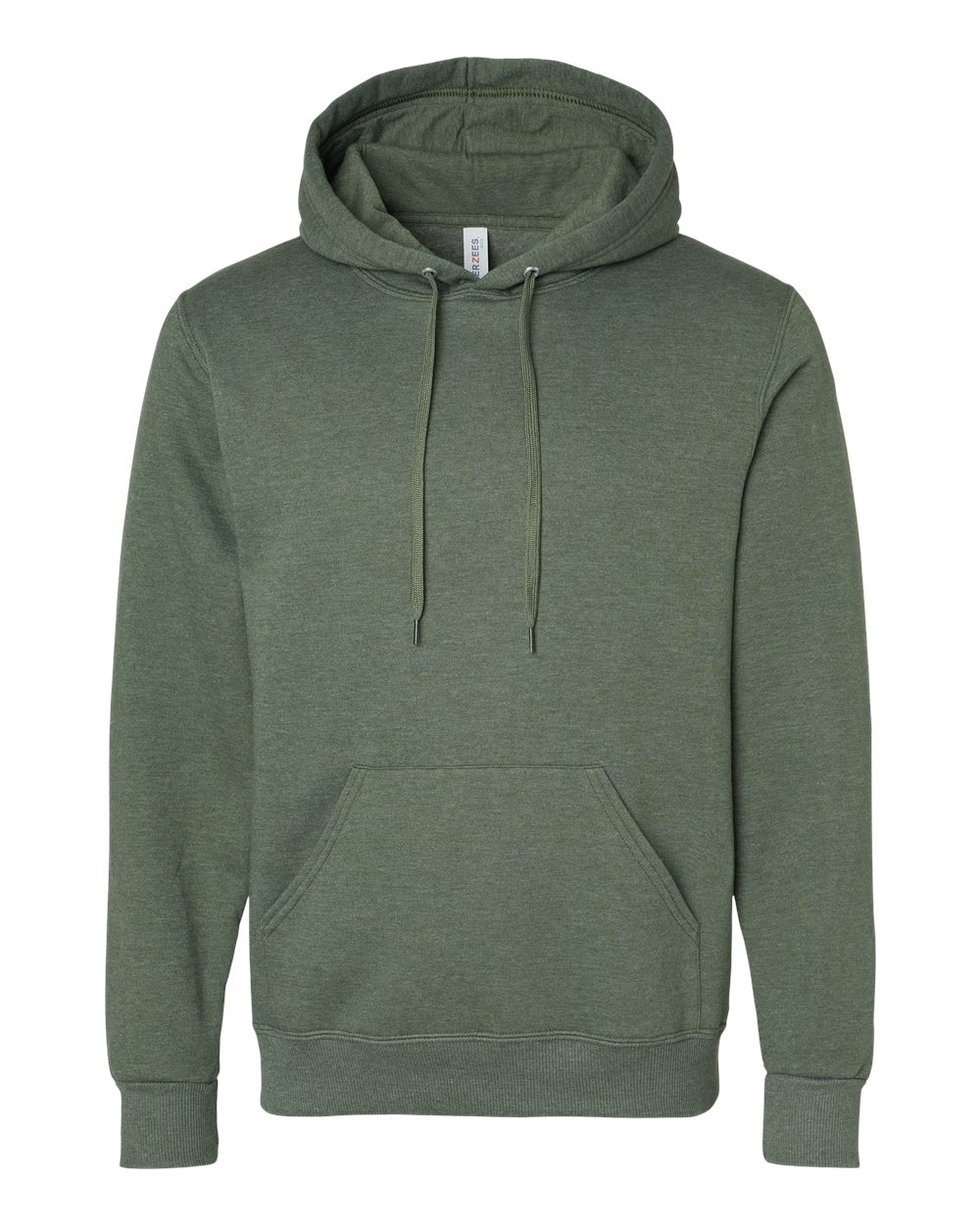 JERZEES – MR – Eco Premium Blend Ring – Spun Hooded Sweatshirt – Military Green Heather JERZEES – MR – Eco Premium Blend Ring – Spun Hooded Sweatshirt – Military Green Heather